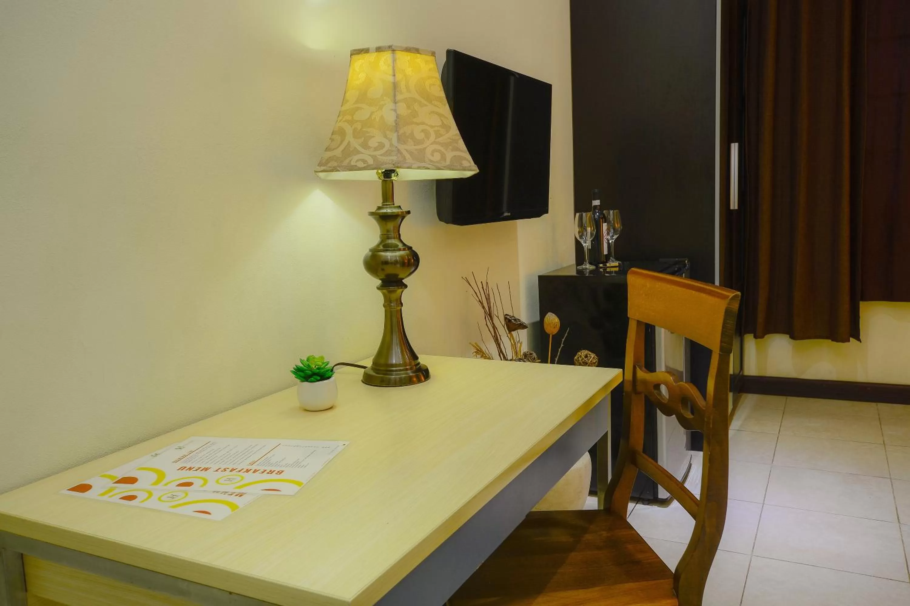 Seating area in Hotel Luisiana