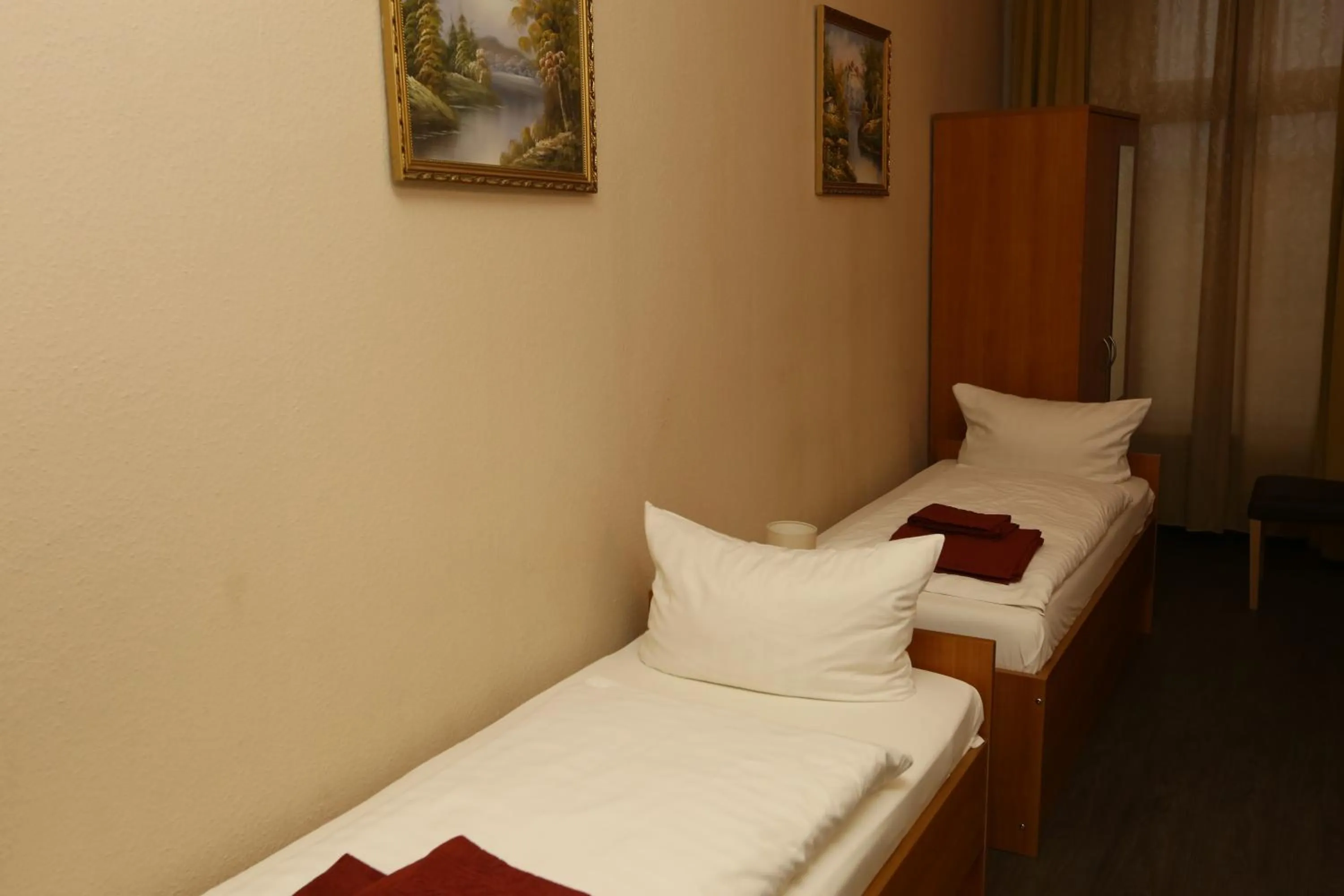 Bed in Hotel AI Königshof