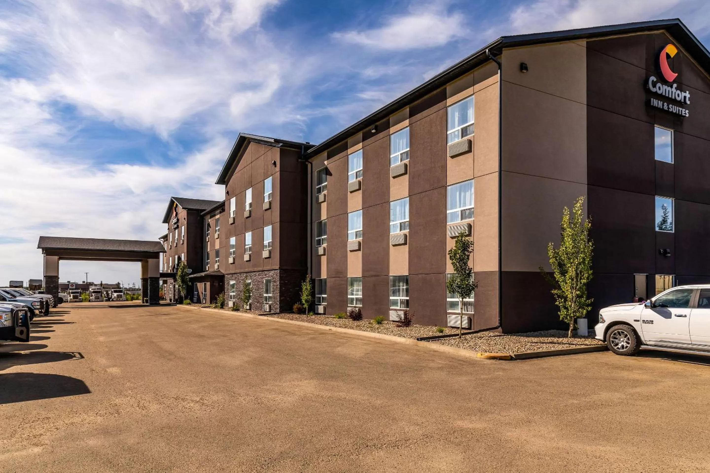 Property building in Comfort Inn & Suites