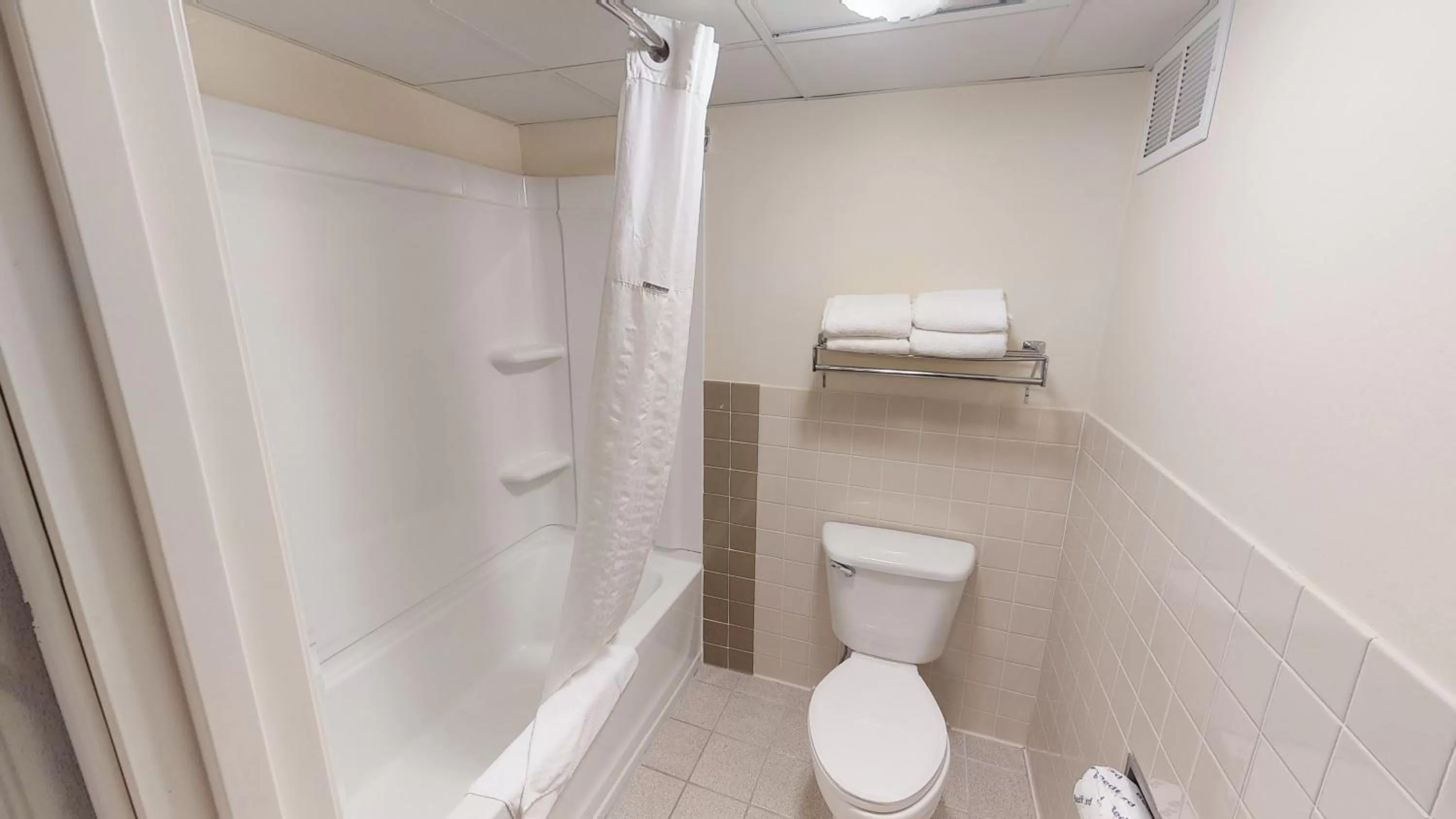 Shower in AmericInn by Wyndham Mounds View Minneapolis