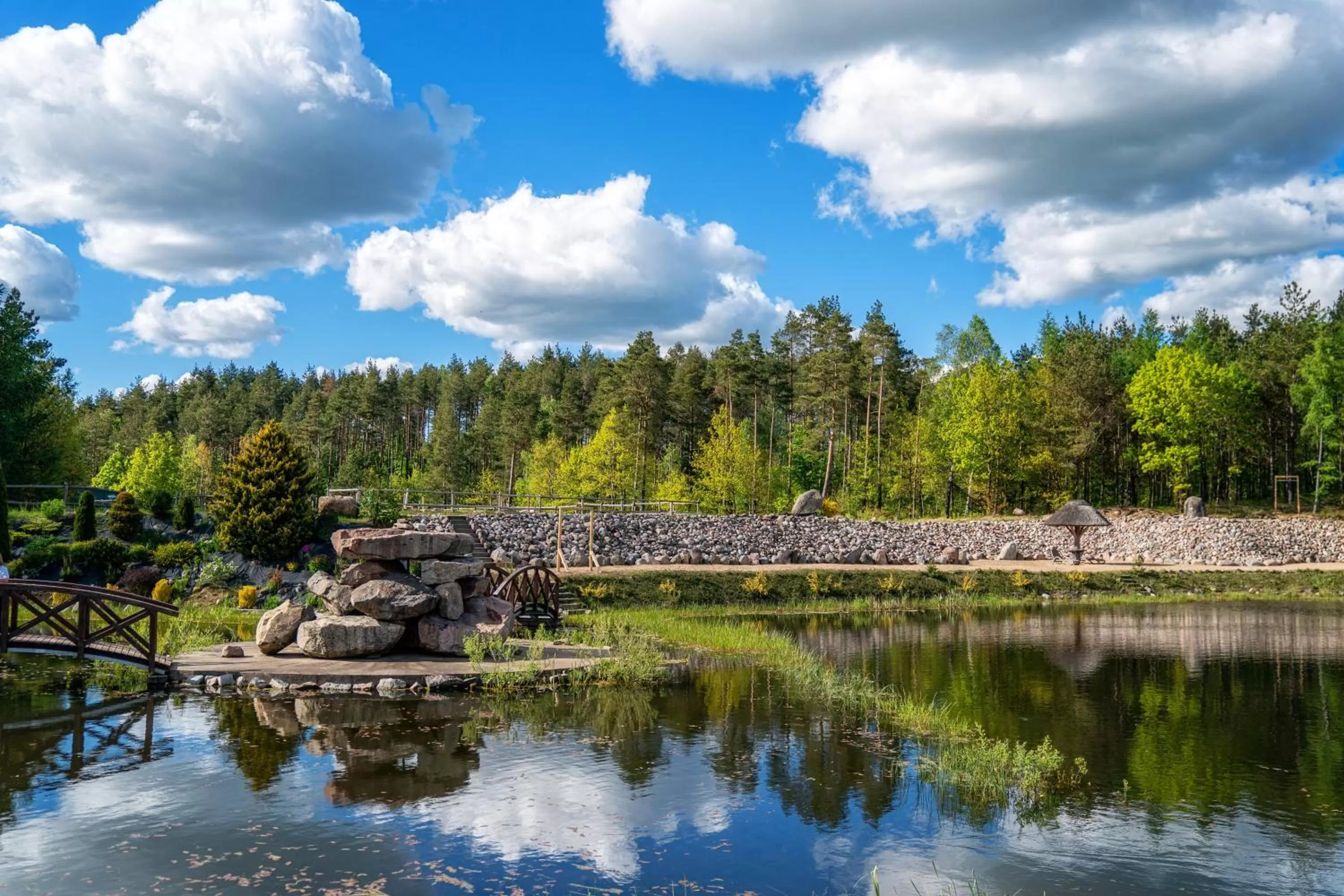 Natural landscape in Hotel Kiston