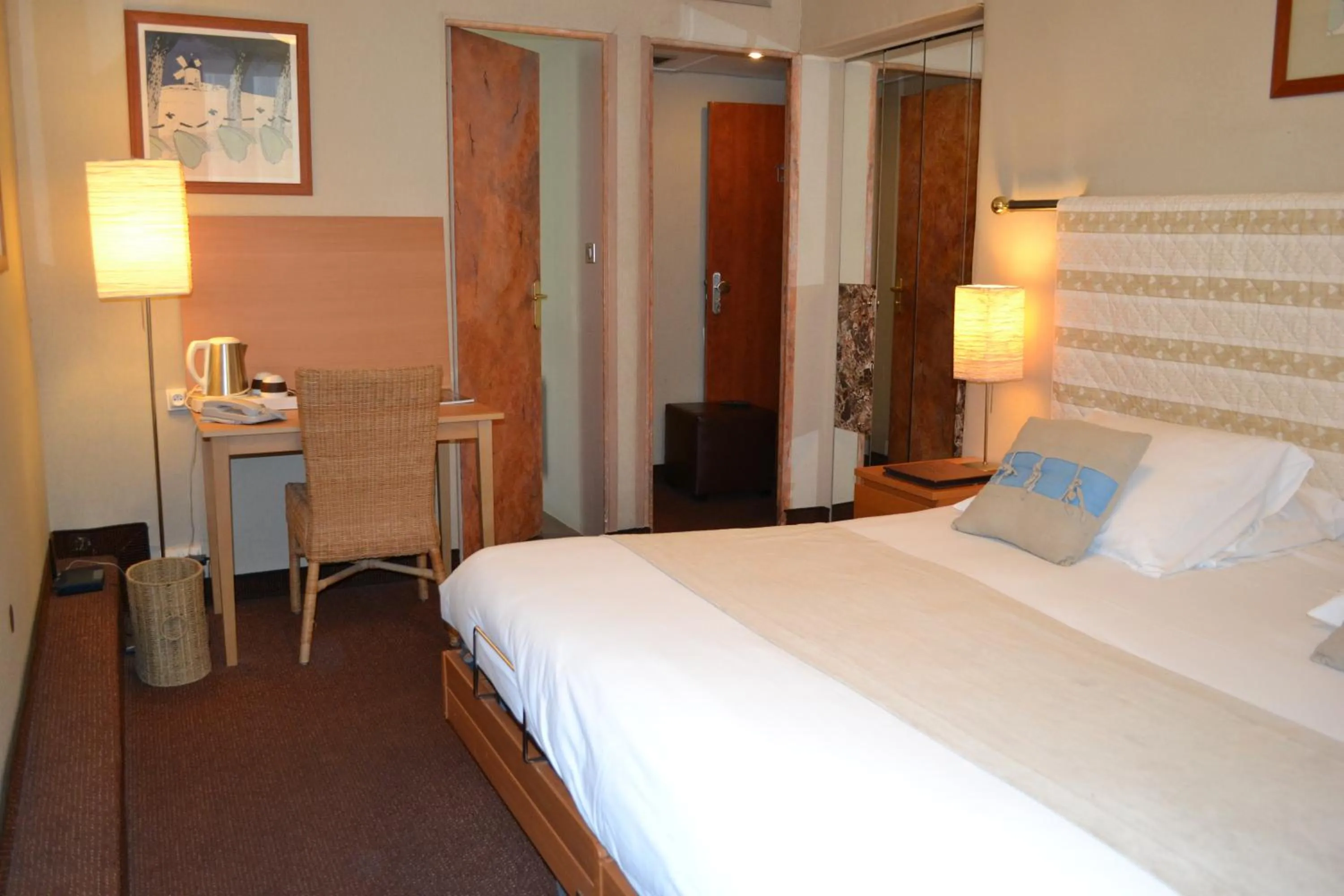 Decorative detail, Bed in Saint Ferréol