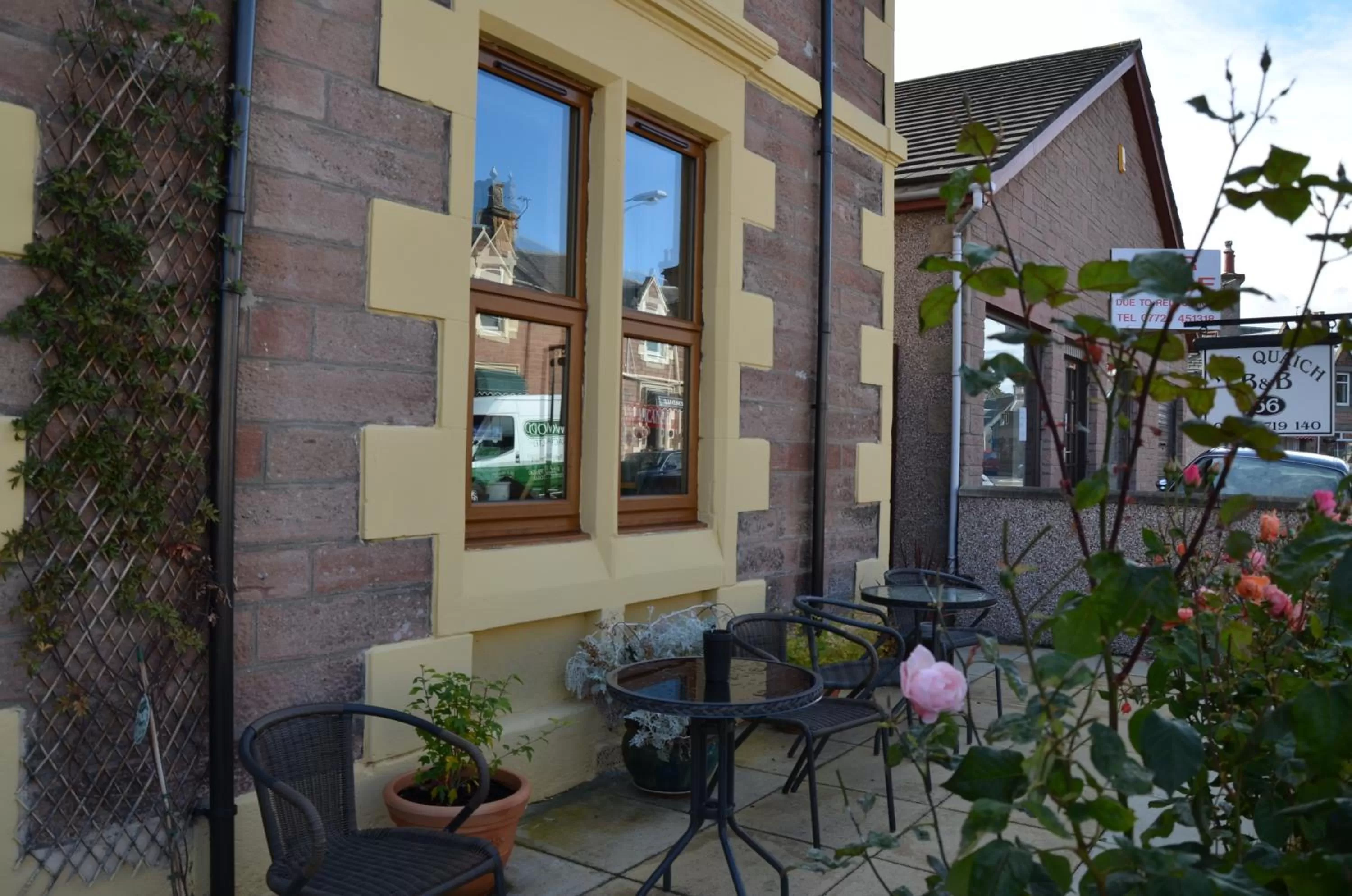 Patio in The Quaich B&B