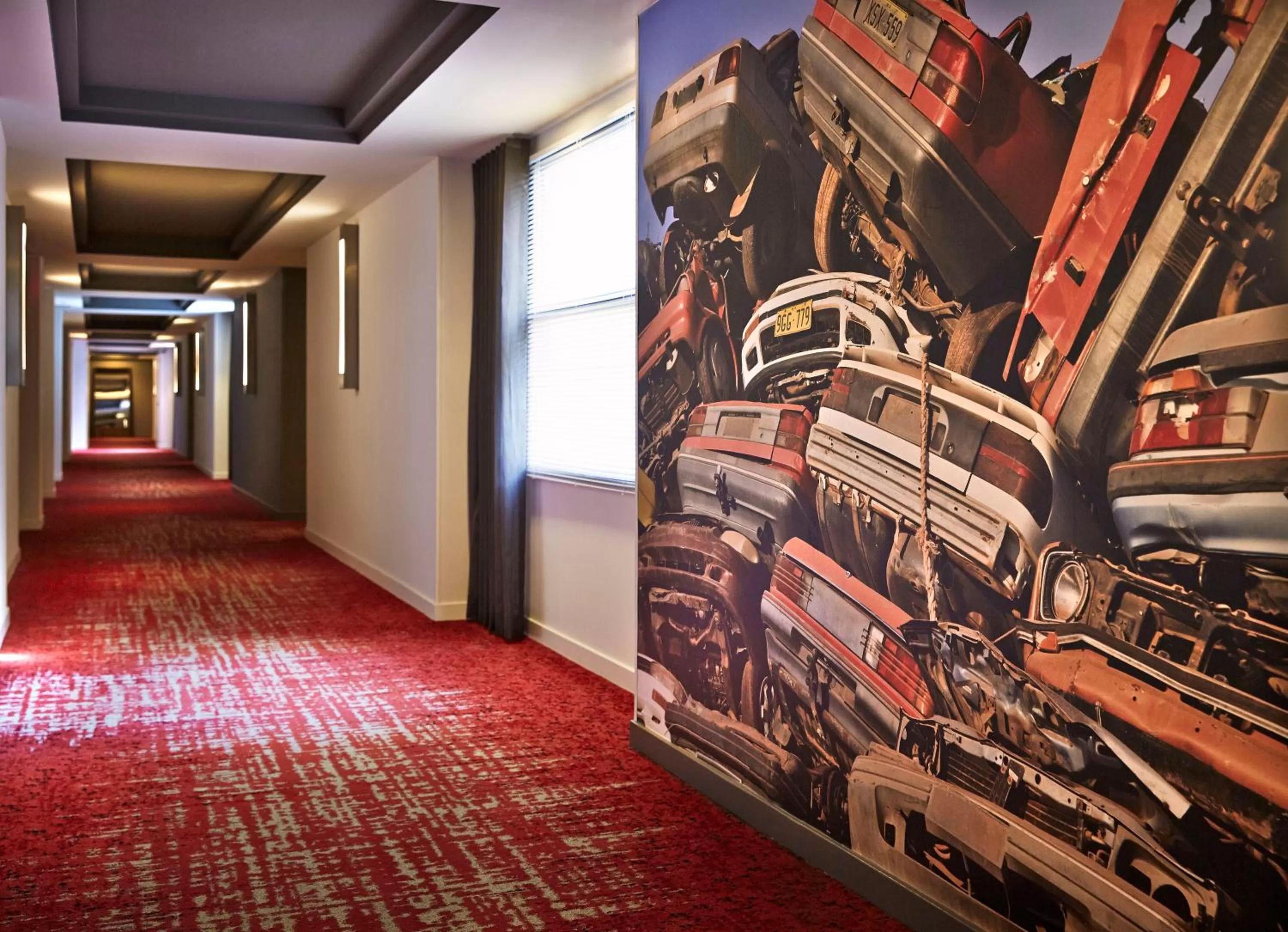 Decorative detail in Hotel Zetta San Francisco