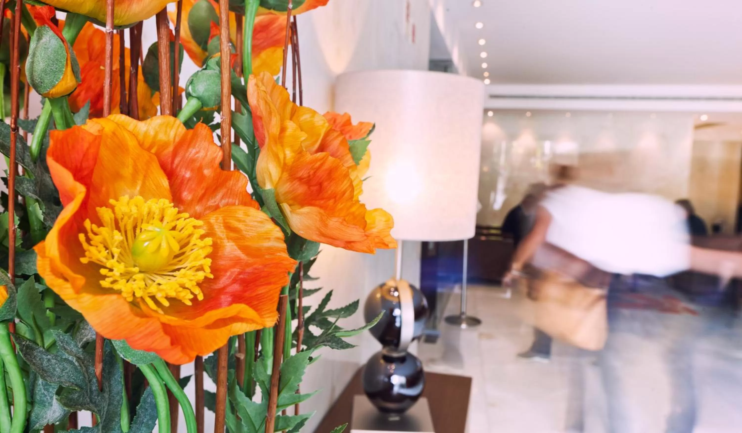 Decorative detail in Hotel Lux Fatima