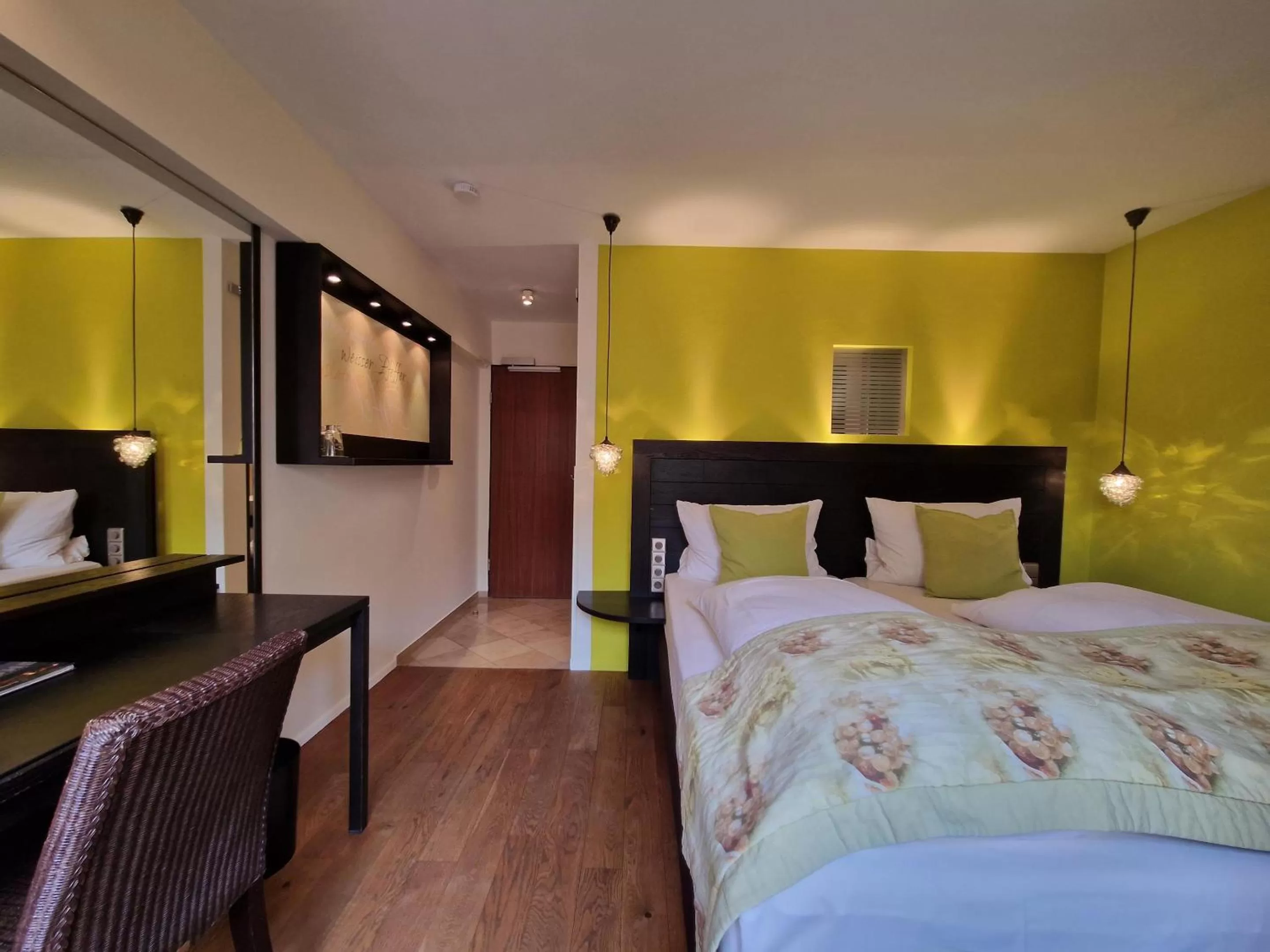 Bed in Laurentius Boutique-Hotel & Restaurant