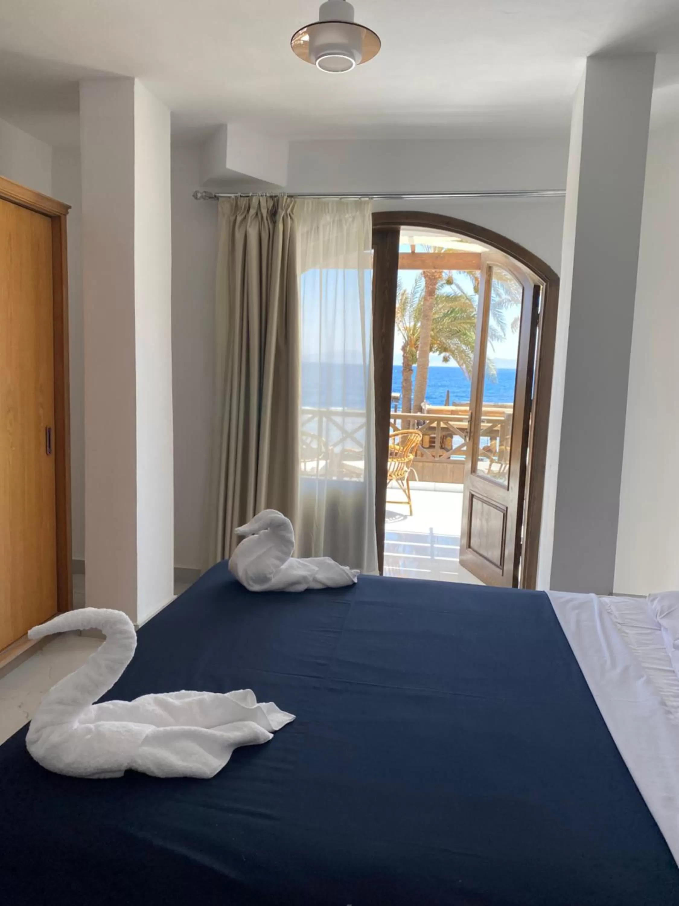 Bed in Penguin Village Dahab