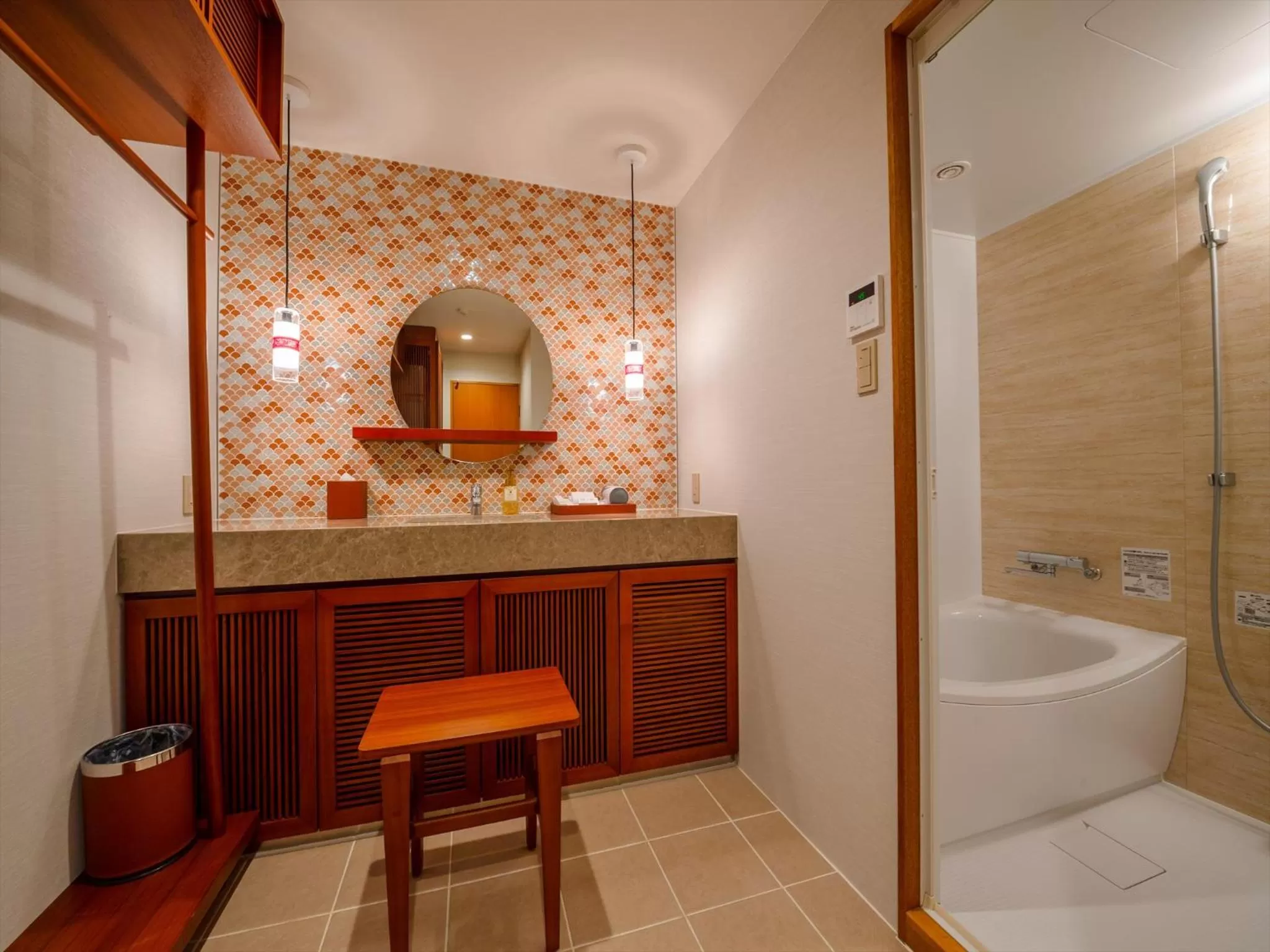 Bathroom in oile by DSH Resorts