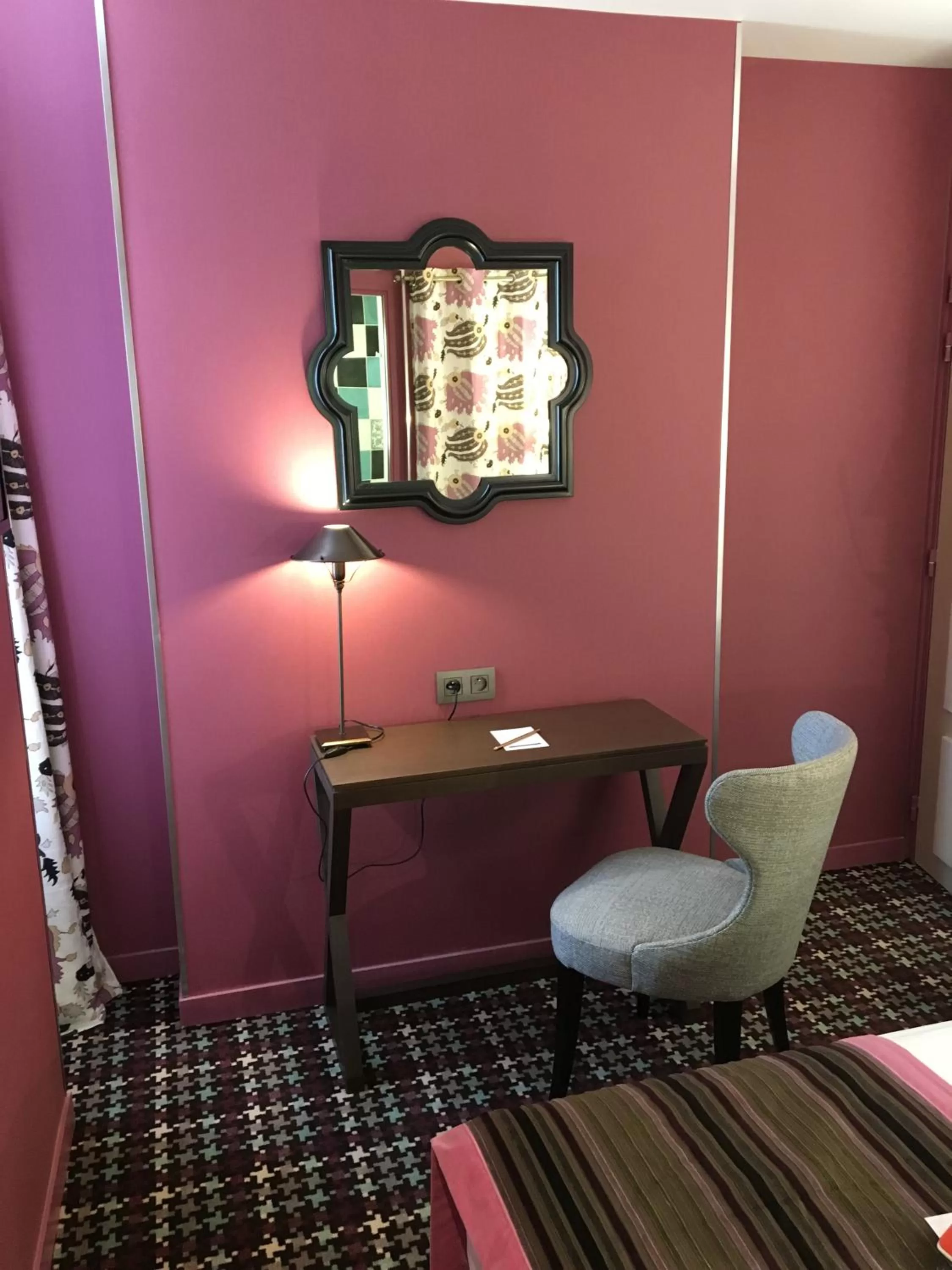 Decorative detail in Les Tournelles