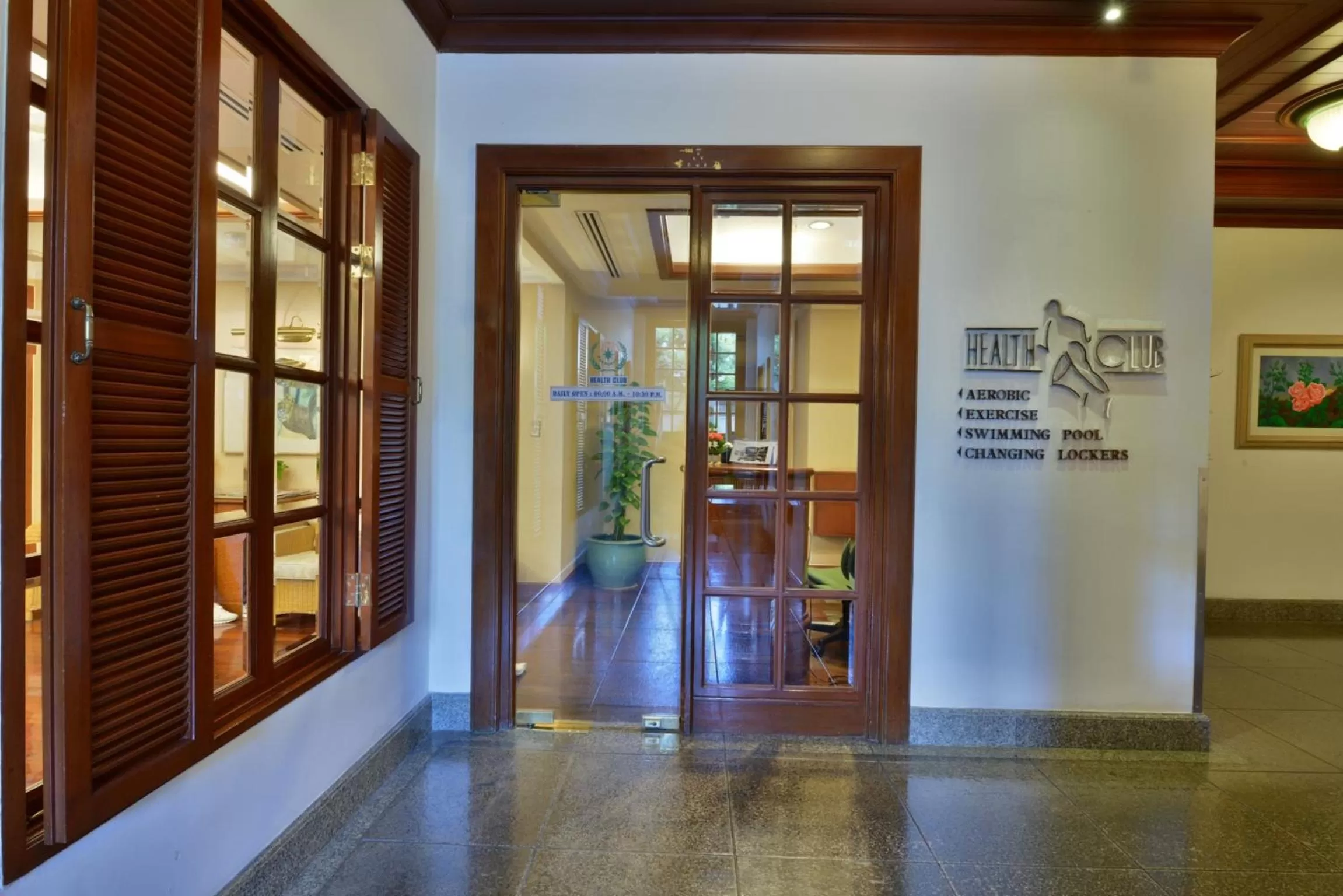 Fitness centre/facilities in Evergreen Laurel Hotel Bangkok