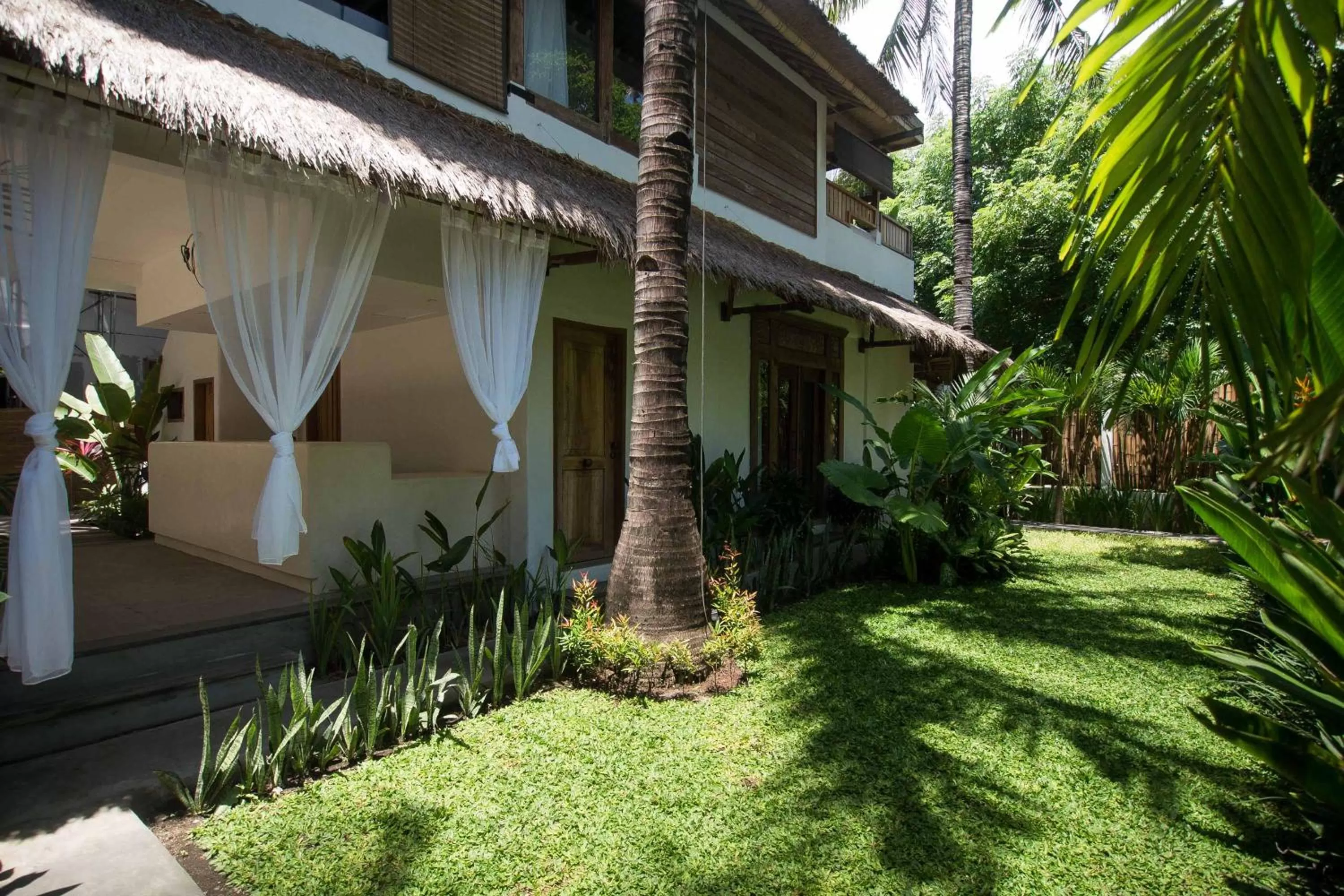 Garden, Property Building in The Mandana Villa Gili Air