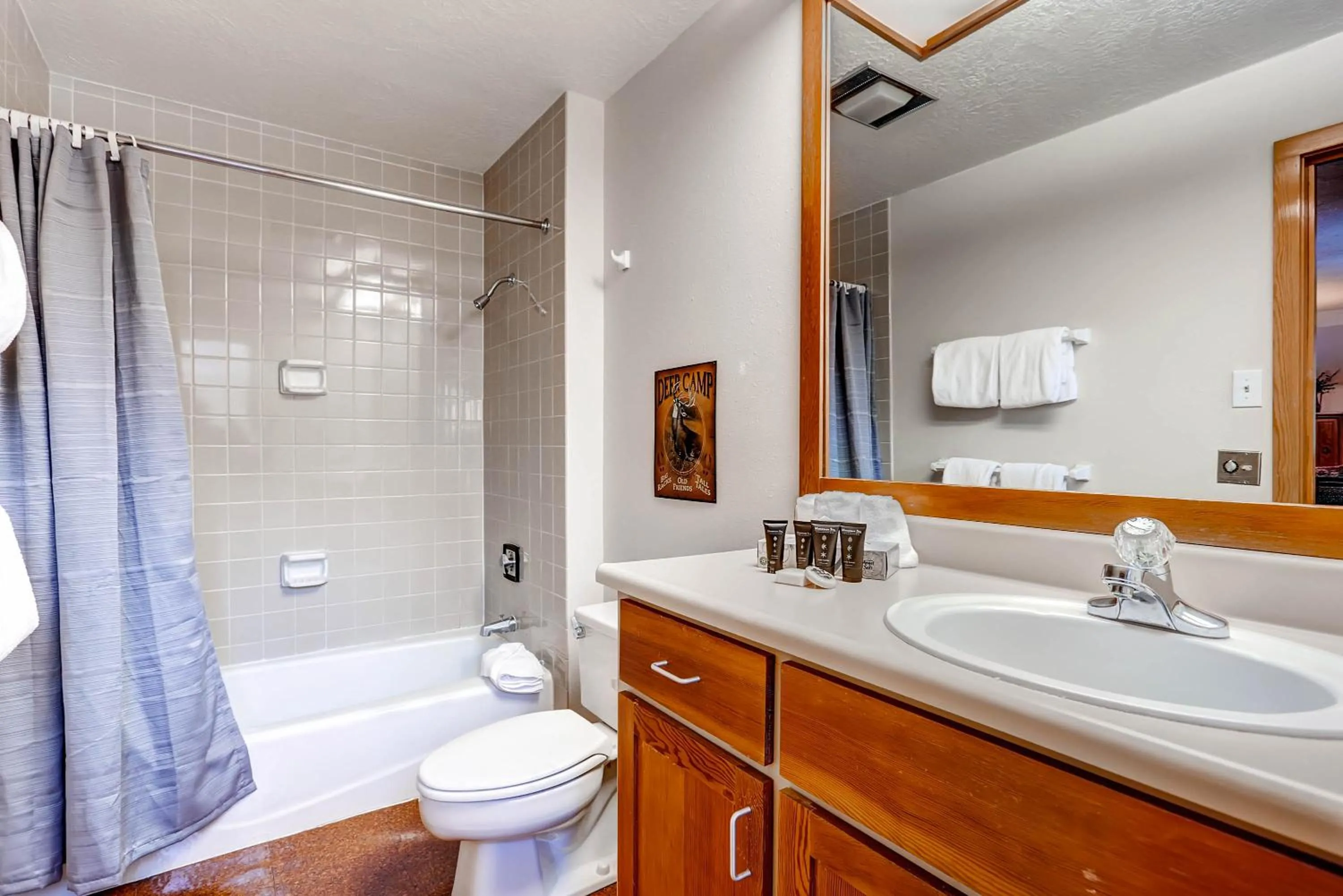 Bathroom in Evergreen Condominiums by Vail Resorts