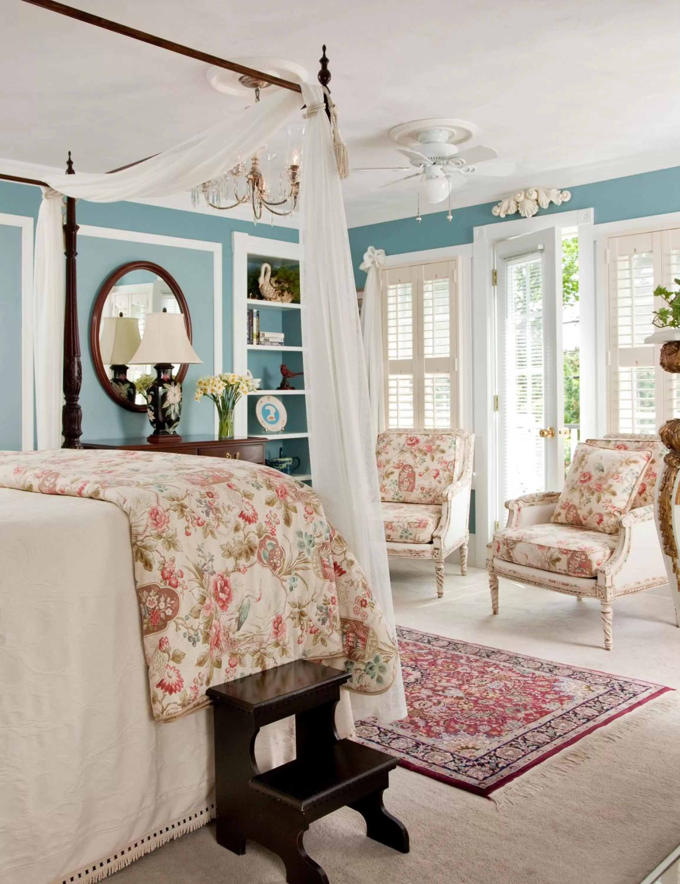 Balcony/Terrace in White Doe Inn Bed & Breakfast