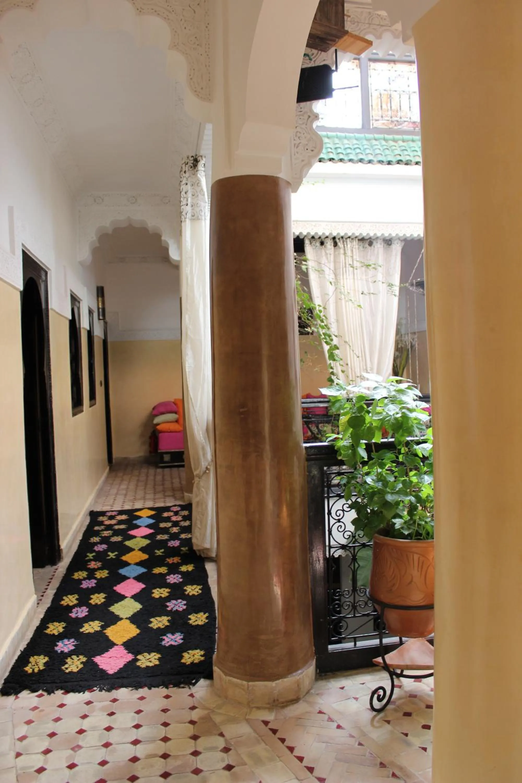 Balcony/Terrace in Riad Eloise