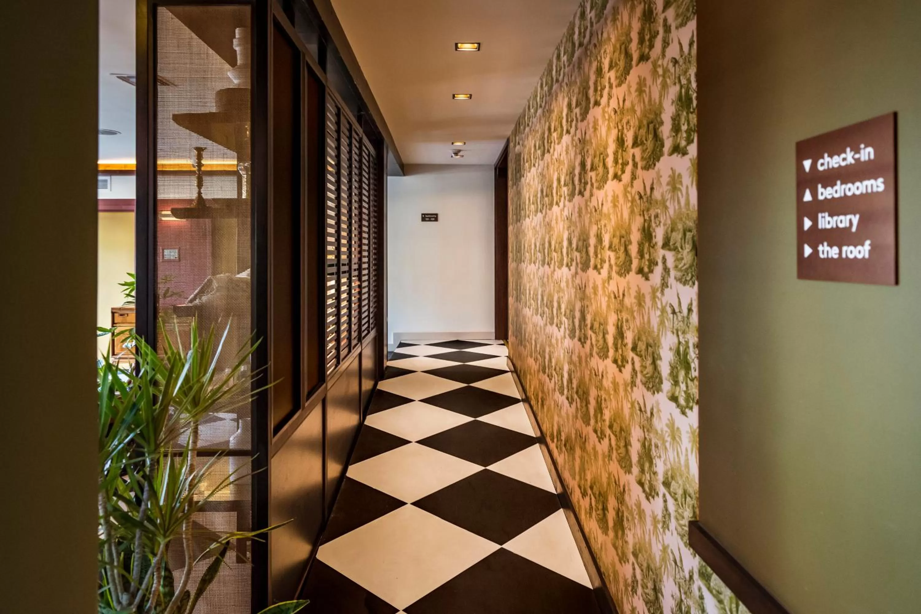 Lobby or reception in Life House, Little Havana