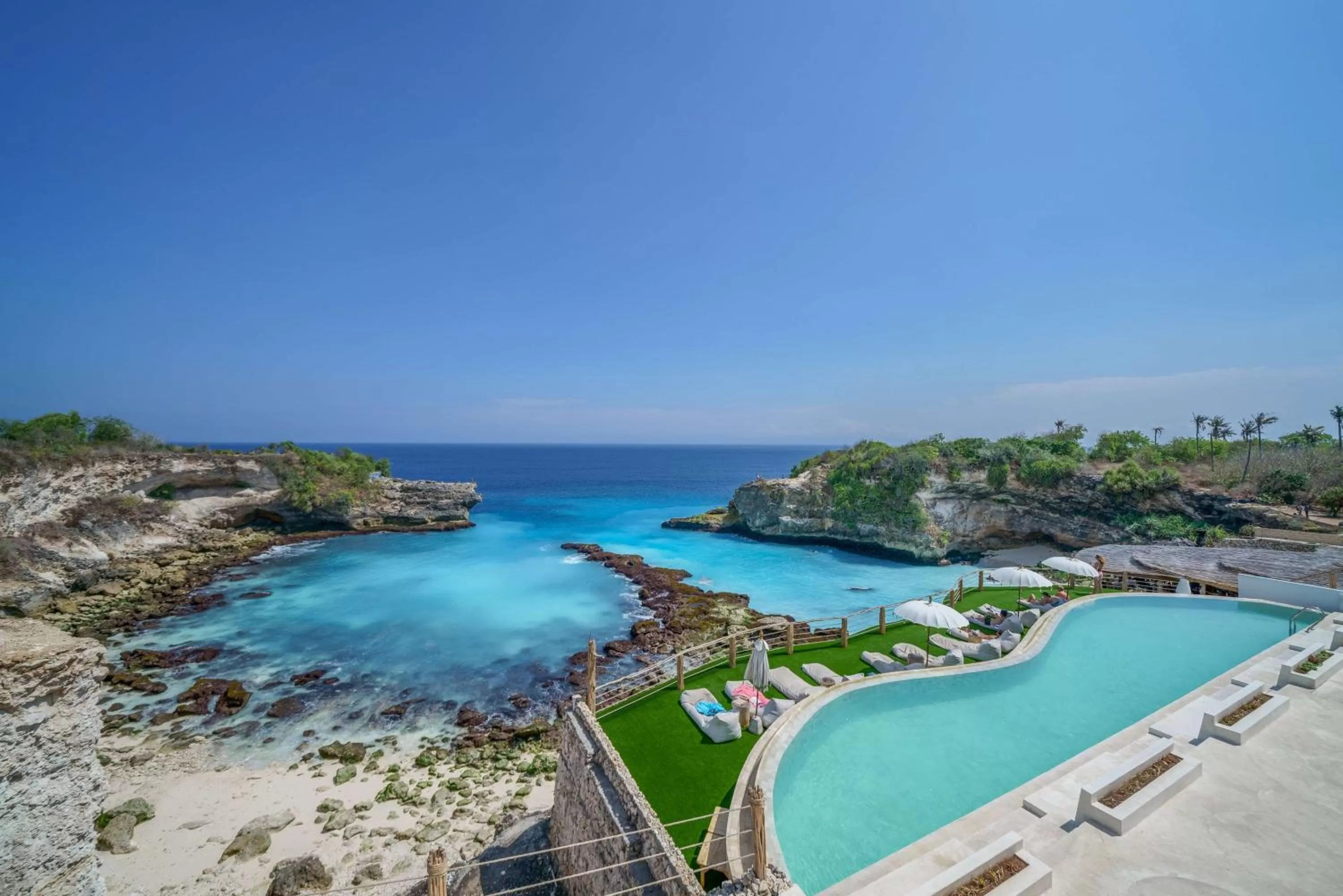 Bird's eye view in Blue Lagoon Avia Villas