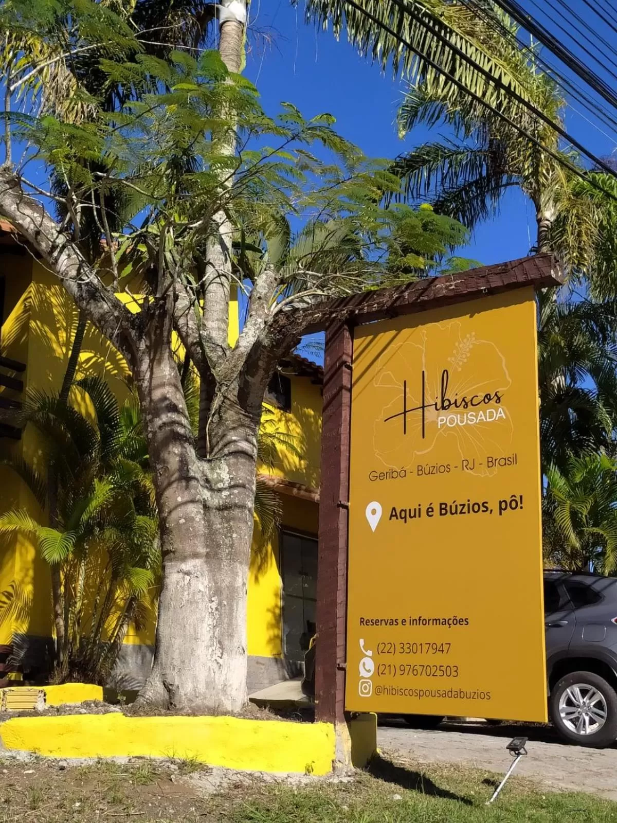 Property building in Hibiscos Pousada