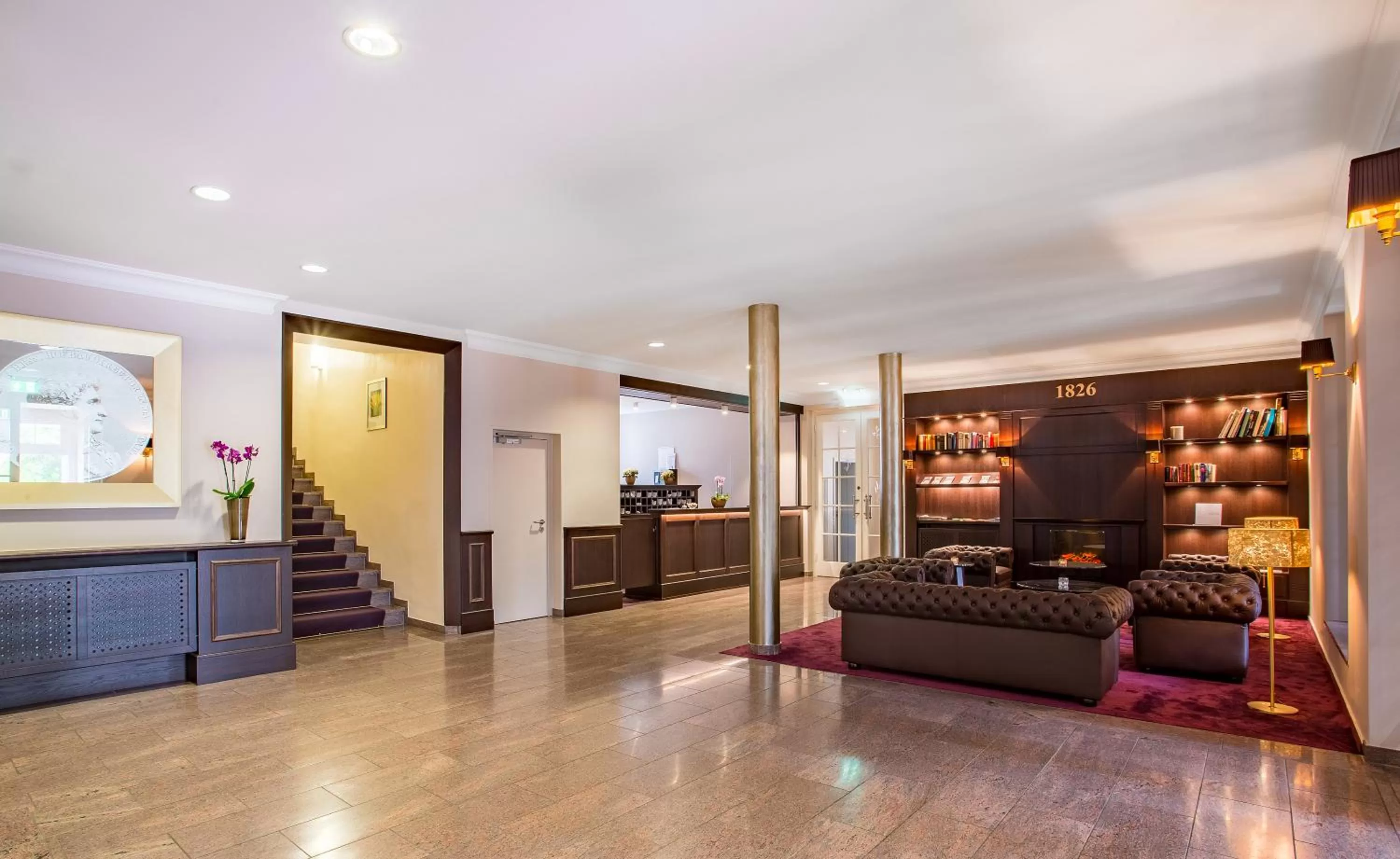 Lobby or reception in Kurhaushotel Bad Salzhausen