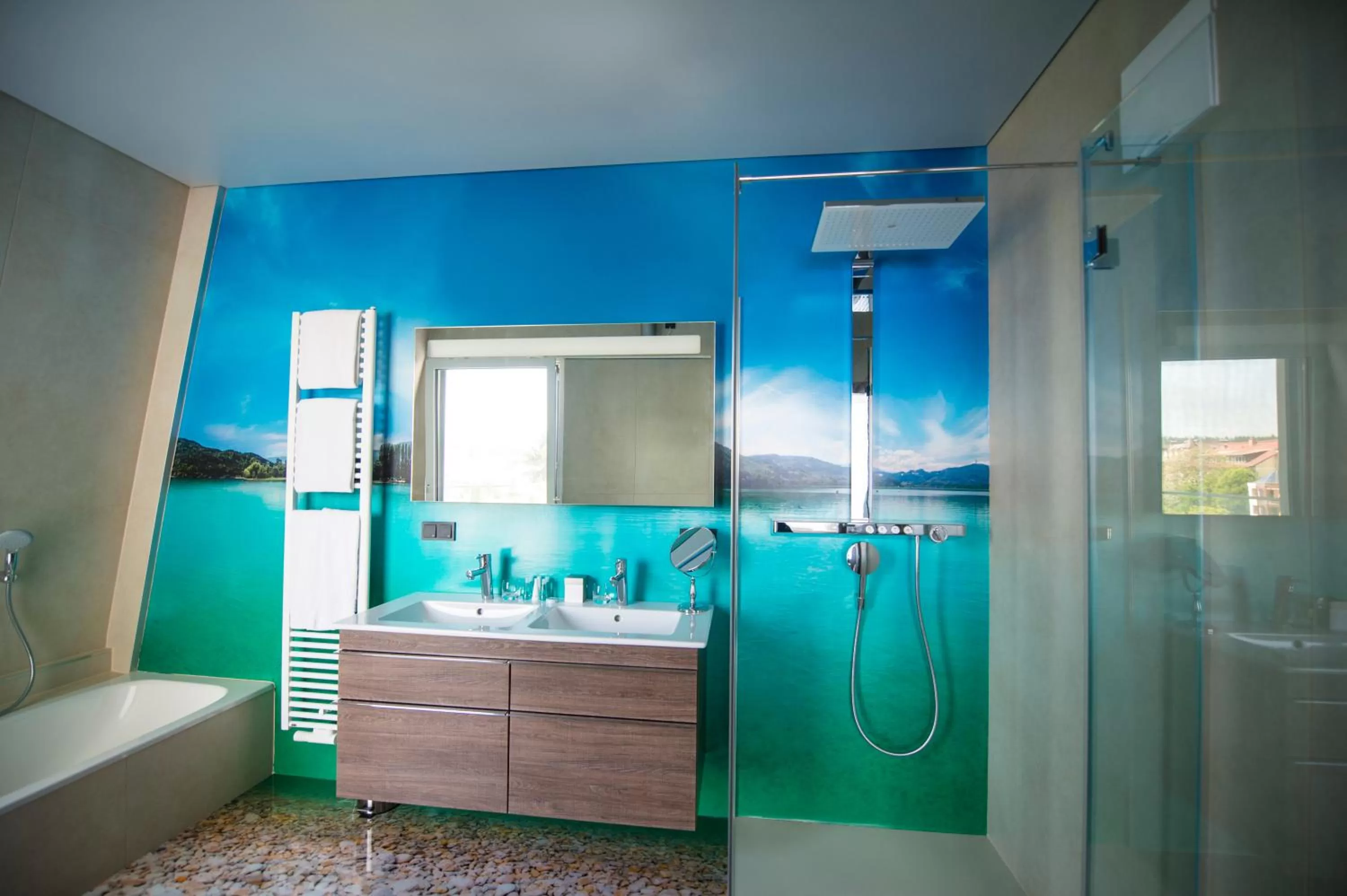 Bathroom in Boutiquehotel Wörthersee - Serviced Apartments