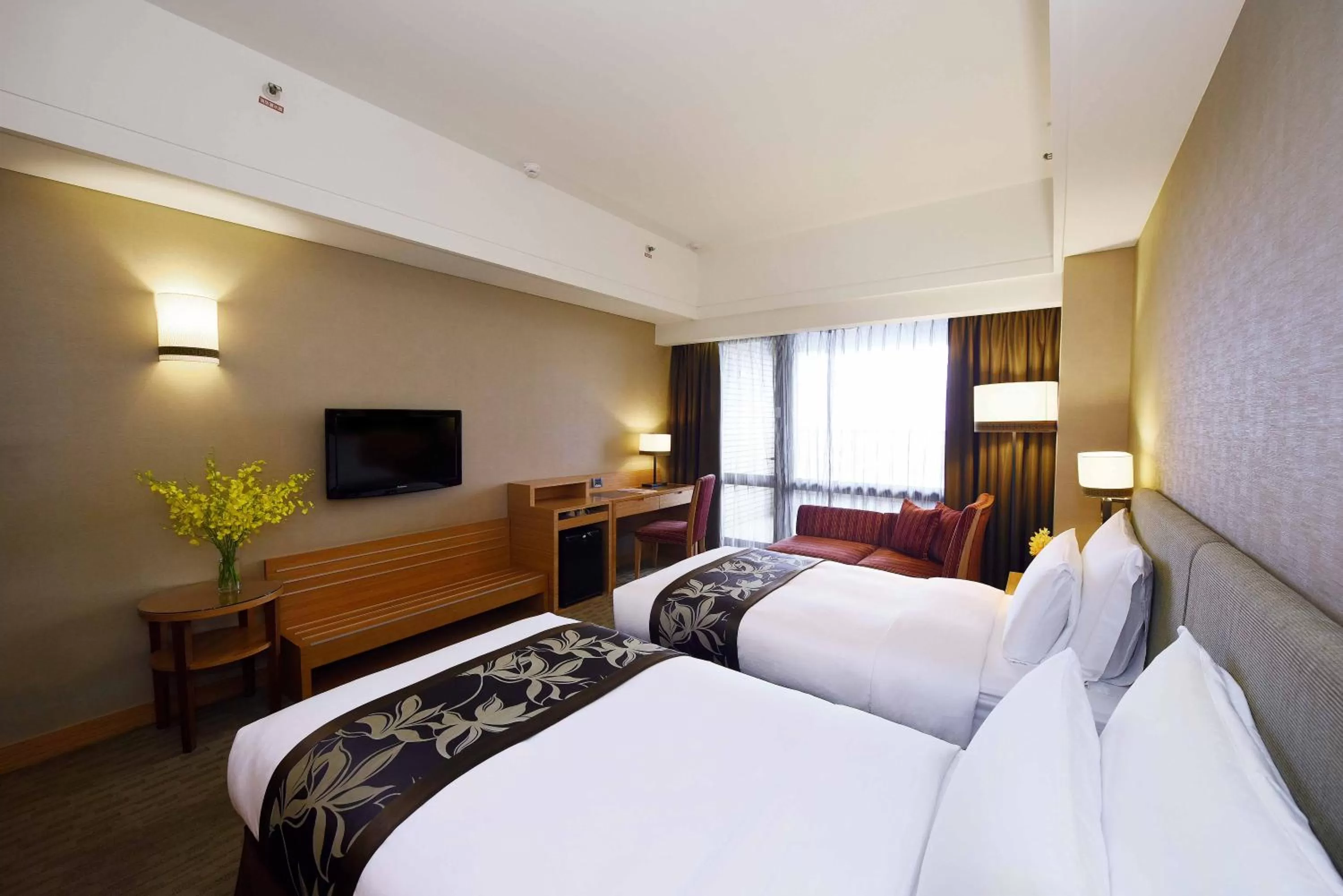 Bed in Fullon Hotel Hualien