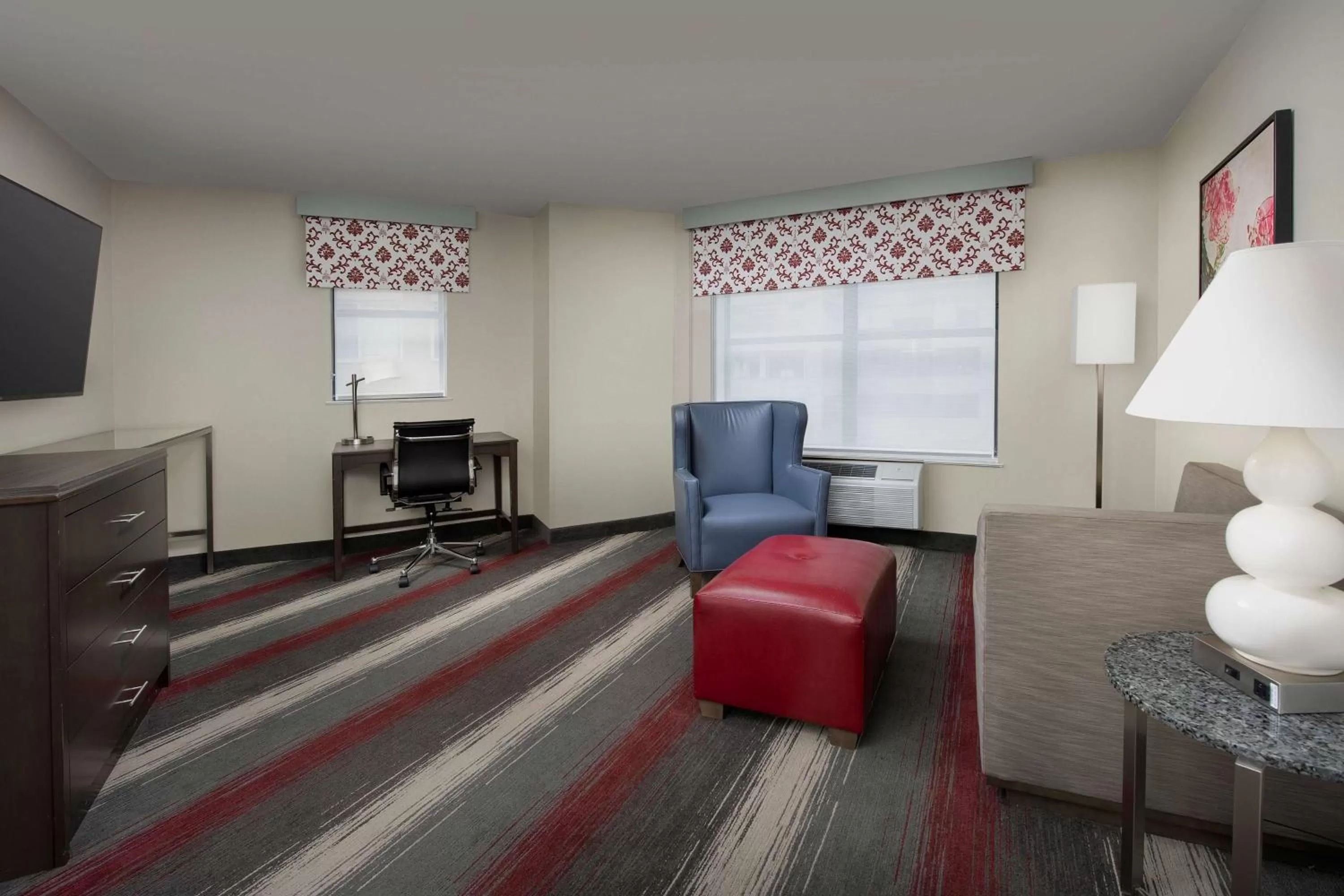 Living room in West End Washington DC, Tapestry Collection by Hilton