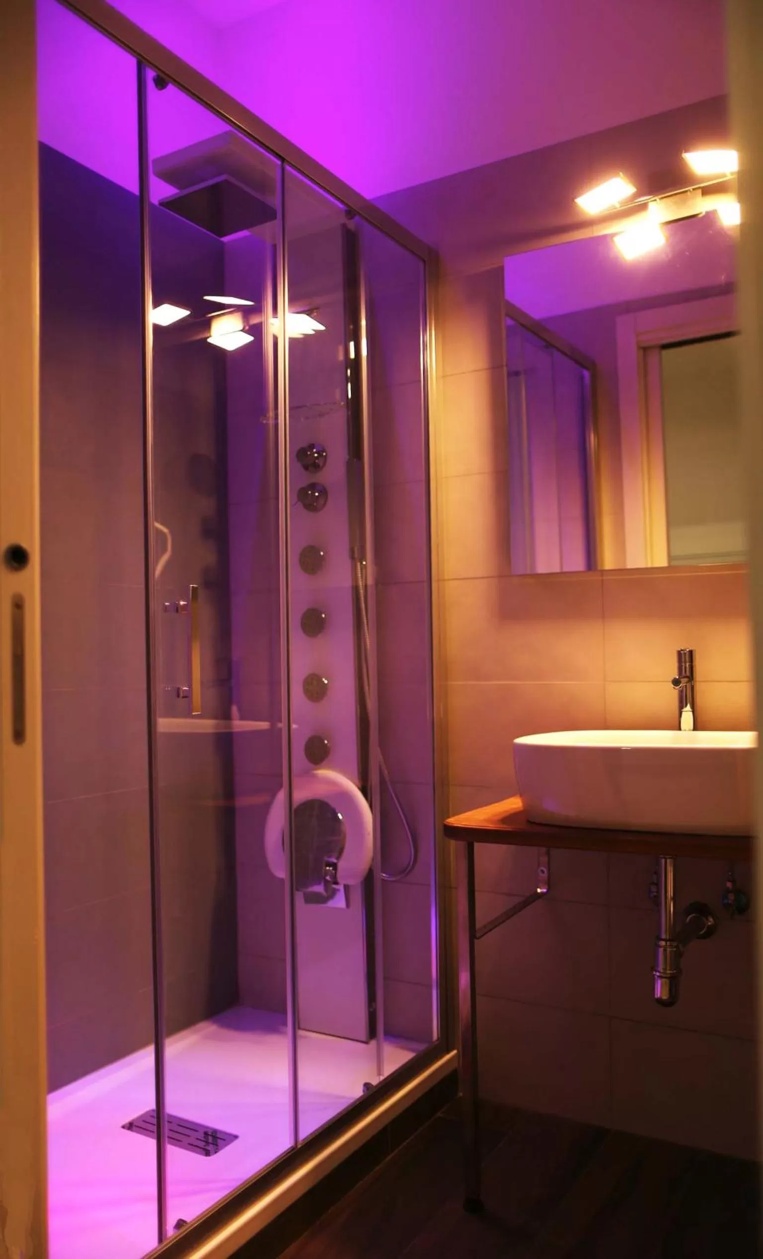 Shower in B&B Bailardo