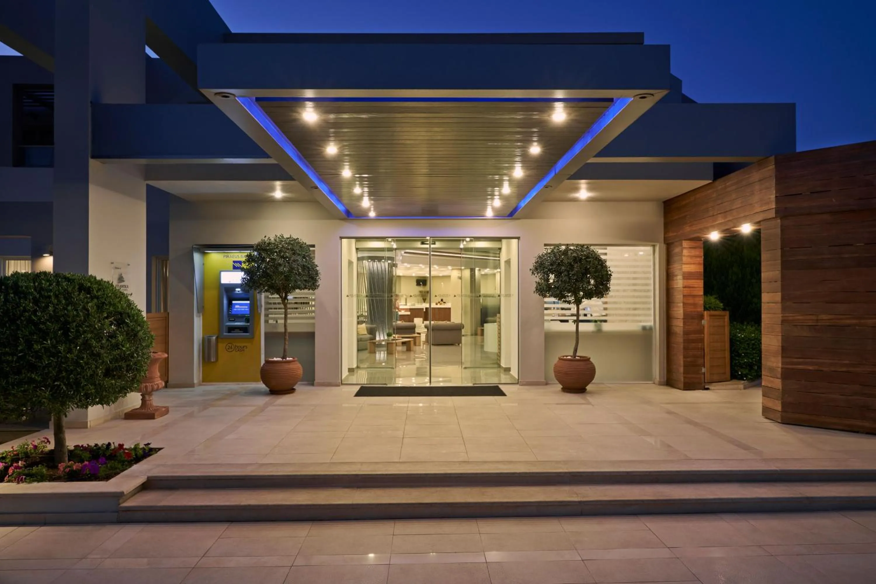 Facade/entrance in Atlantica Amalthia Beach Hotel - Adults Only