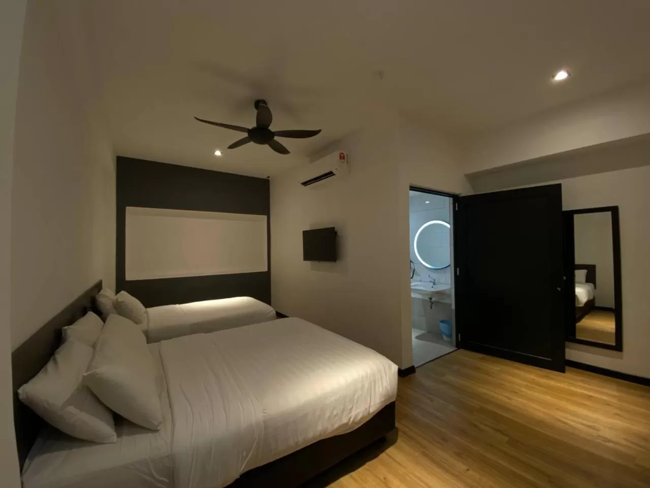 Bed in ARENA Boutique Hotel Kuala Terengganu