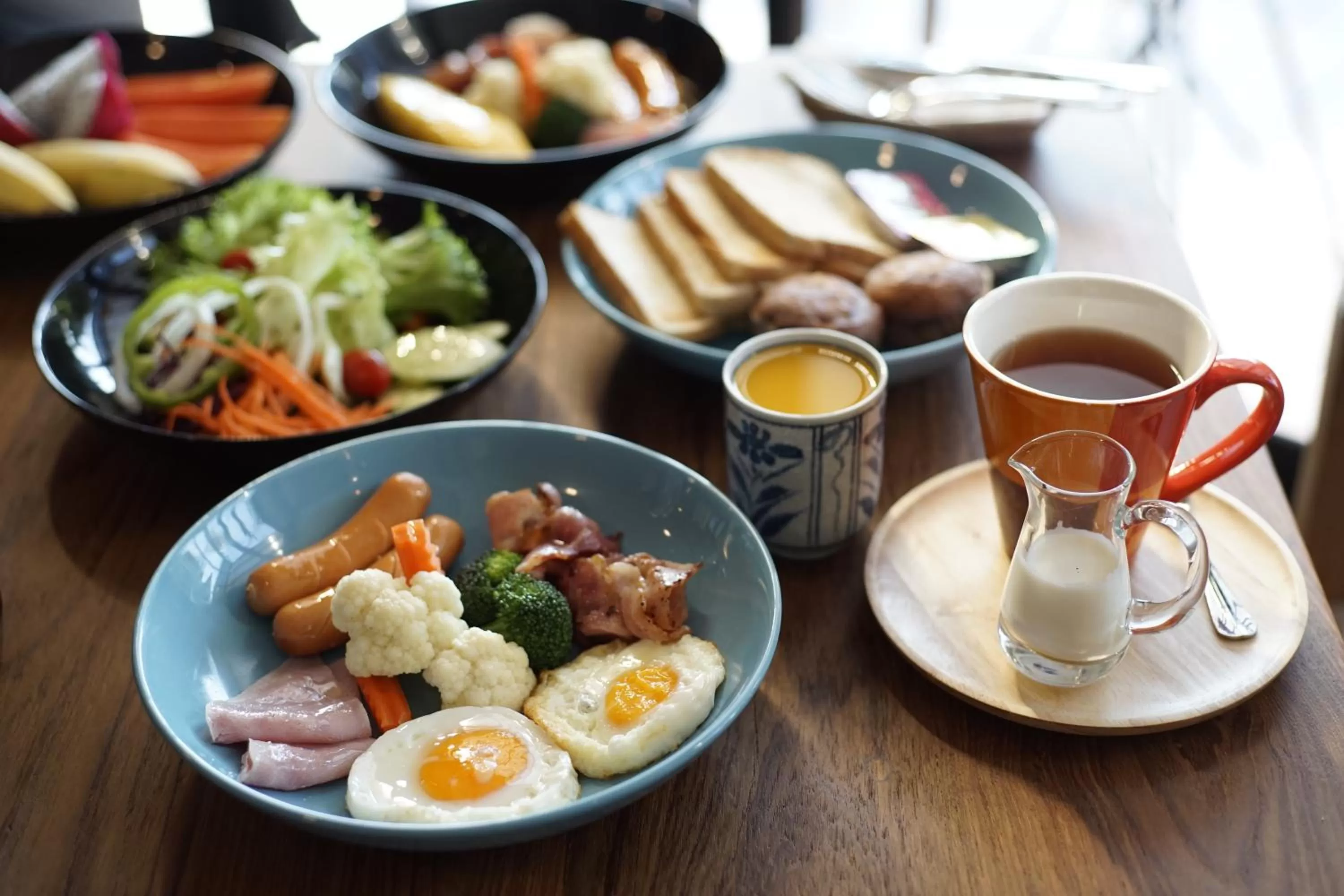American breakfast in Cmor Nimman by Recall Hotels