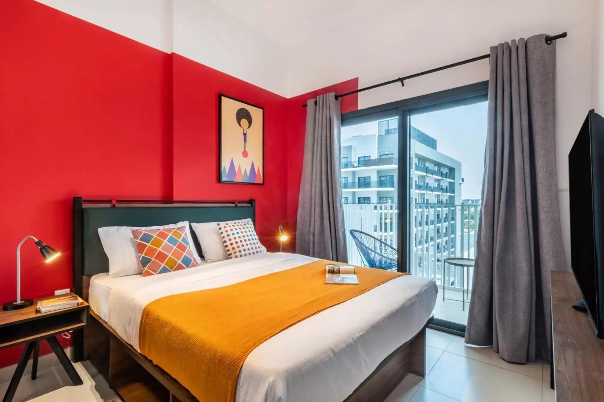 Deluxe Double Room with Balcony in YouCo coliving Dubai Deluxe Double Room with Balcony in YouCo coliving Dubai