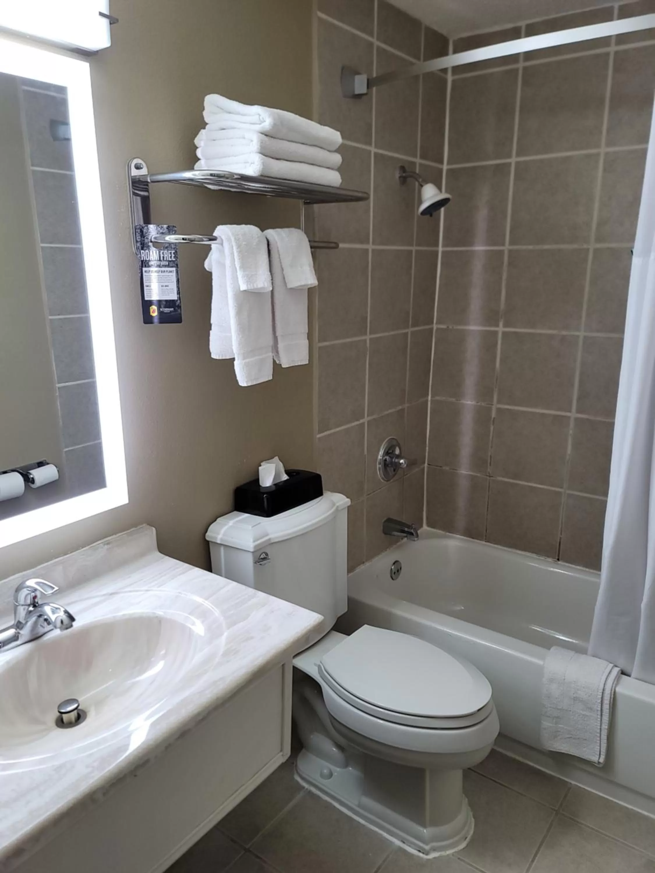 Bathroom in Red Lion Inn and Suites Liberty