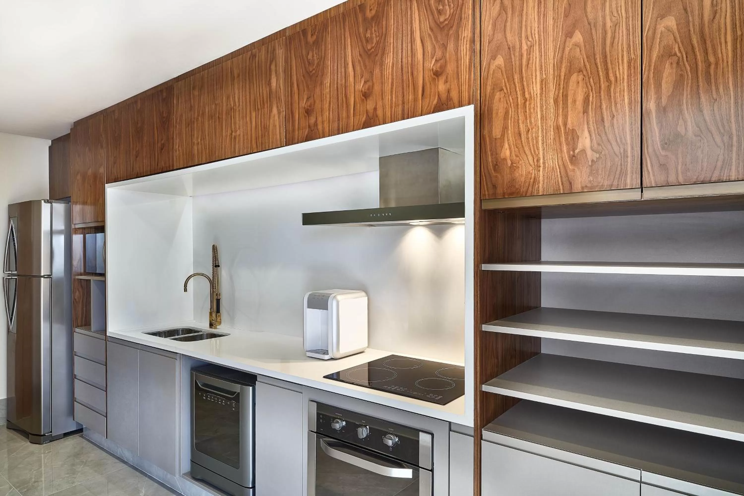 Kitchen or kitchenette in Sheraton Santos Hotel