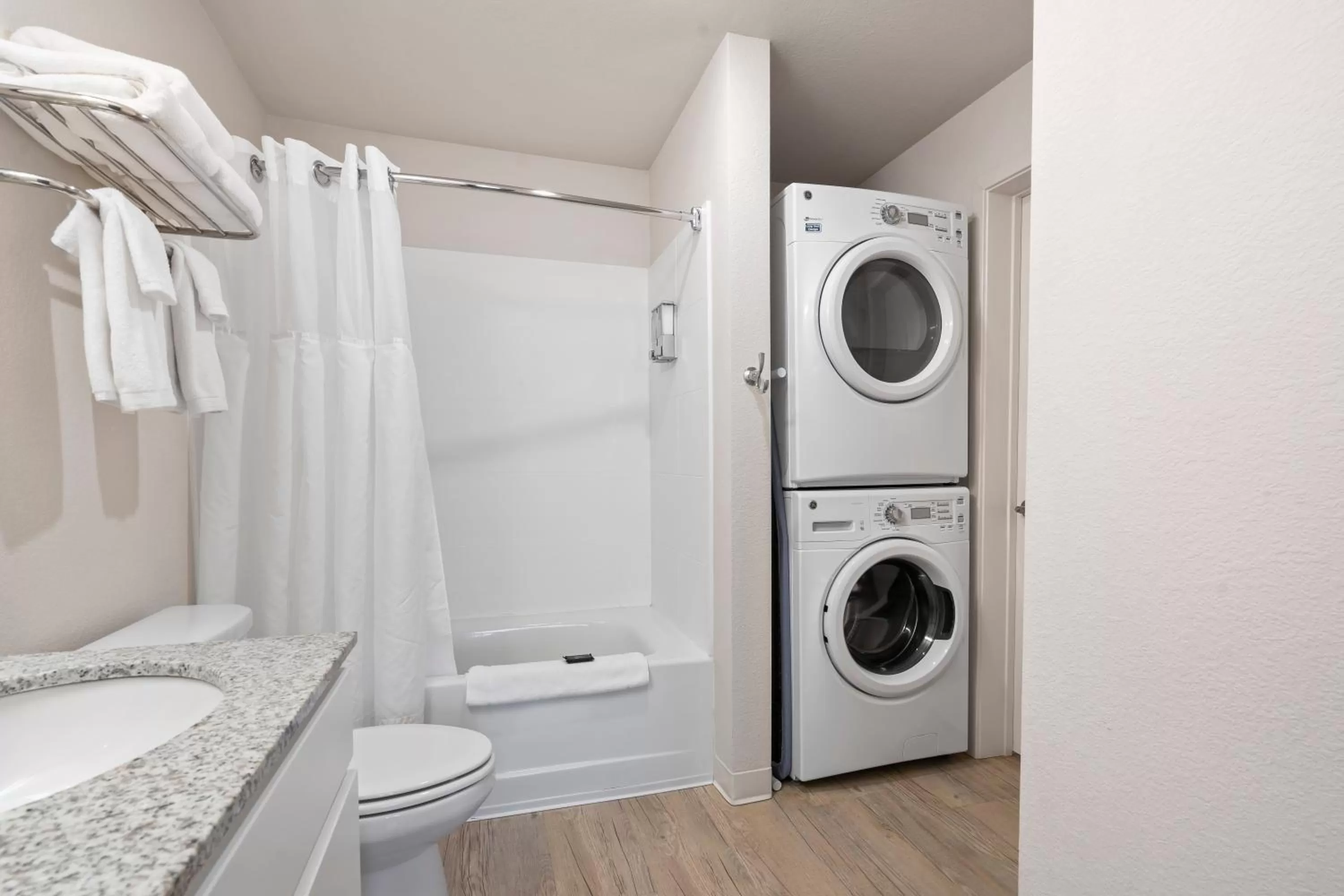 Bathroom in WaterWalk Extended Stay by Wyndham Kansas City - Overland Pk