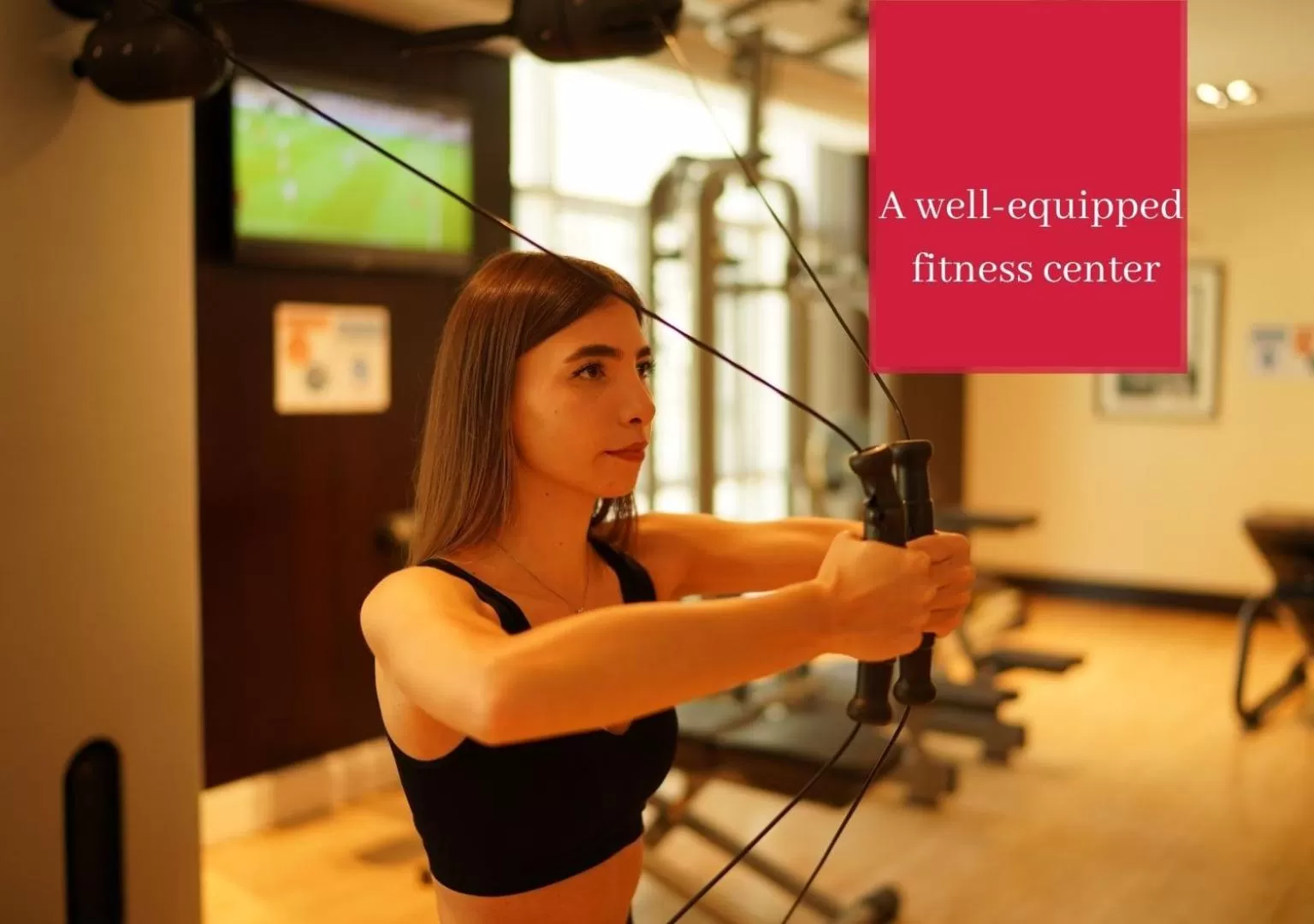 Fitness centre/facilities in Ramada by Wyndham Downtown Dubai