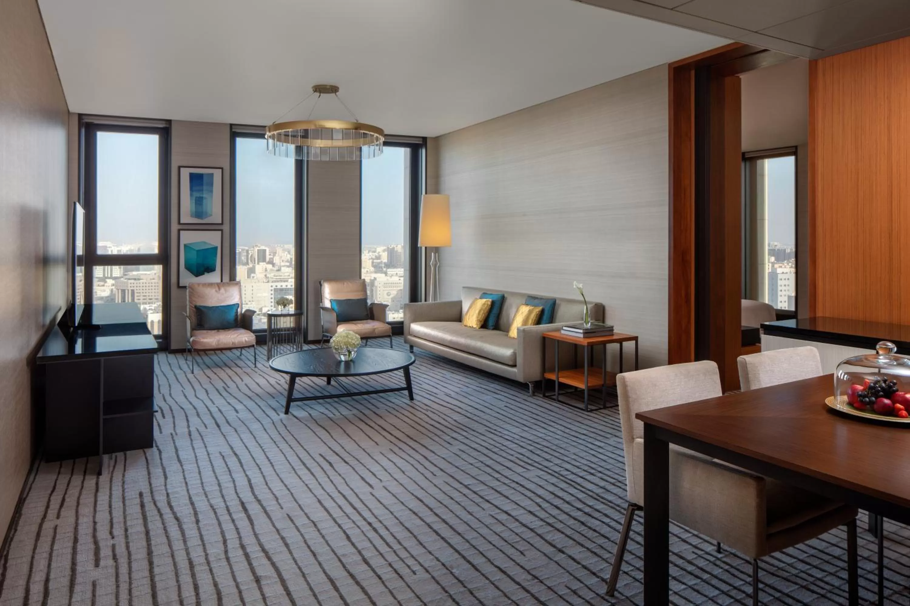 Living room in Park Hyatt Doha, Msheireb Downtown