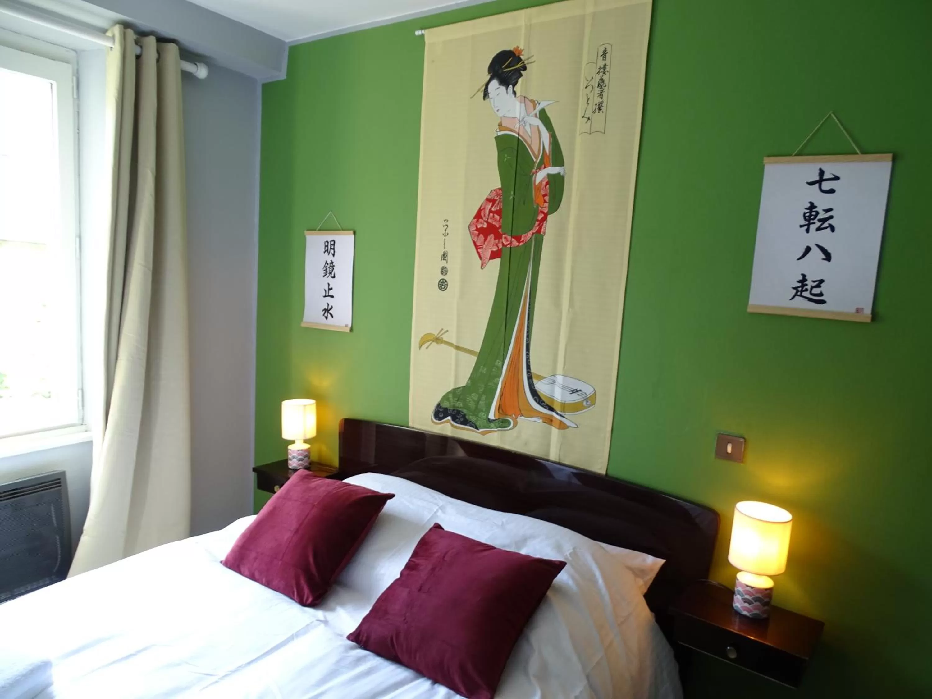 Bed in DÉDÉ DU VAL B&B