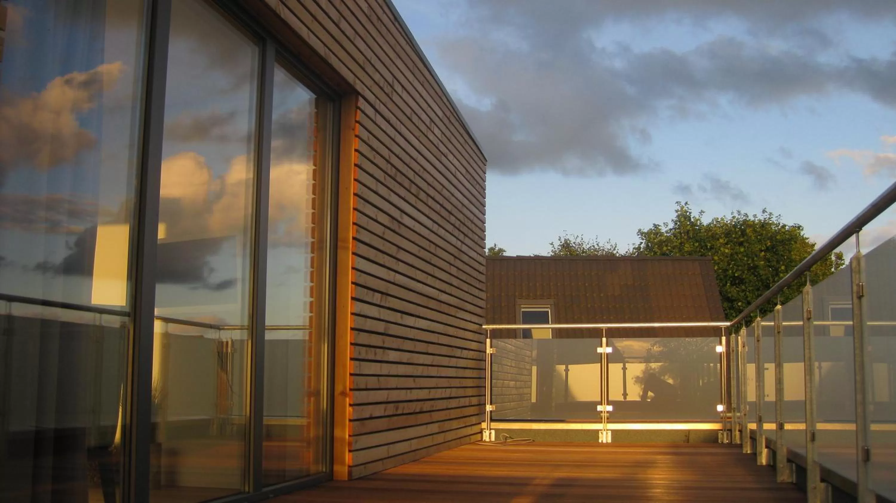 Balcony/Terrace in Hotel Insel Pension