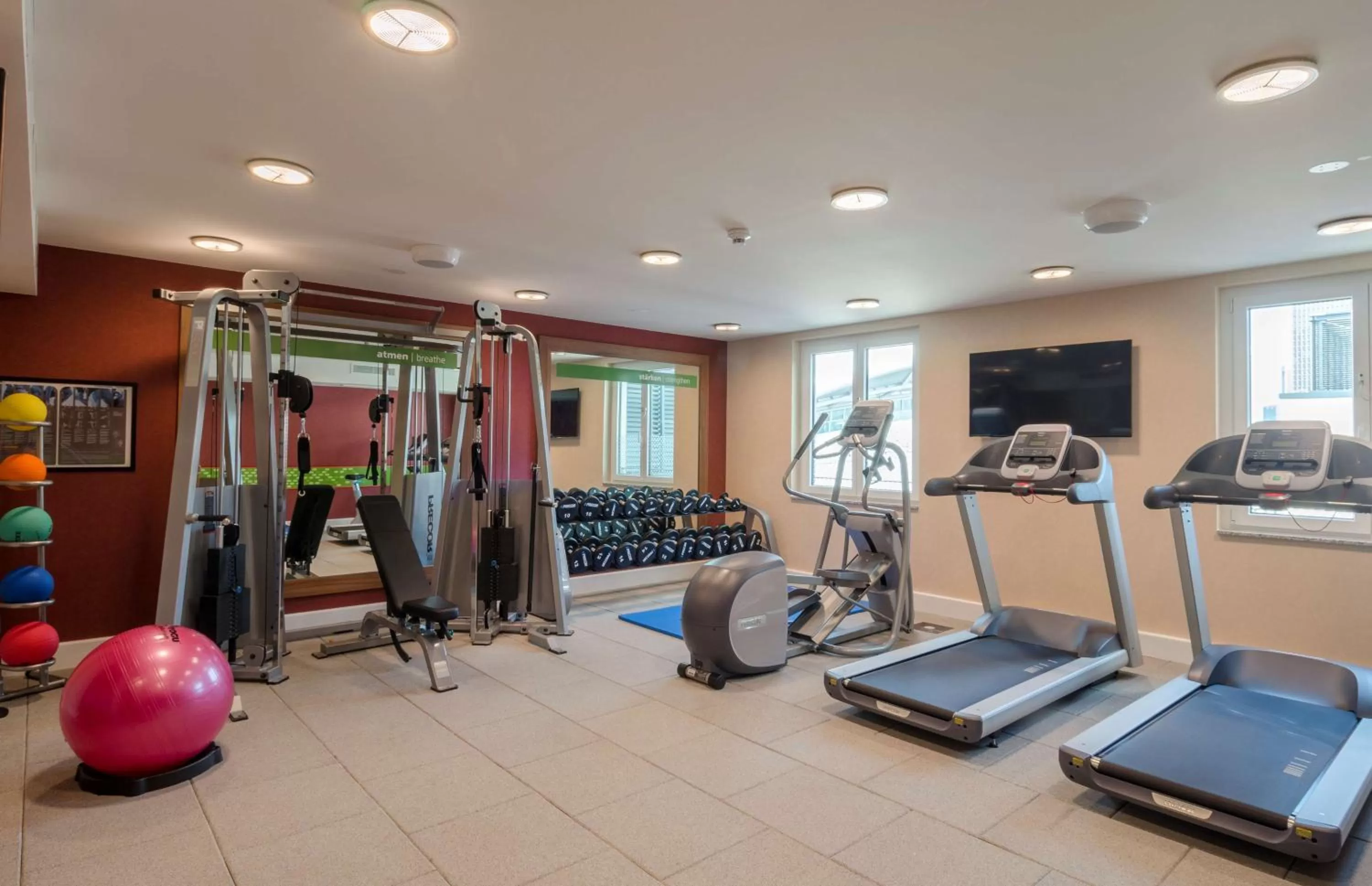 Fitness centre/facilities in Hampton by Hilton Frankfurt City Centre