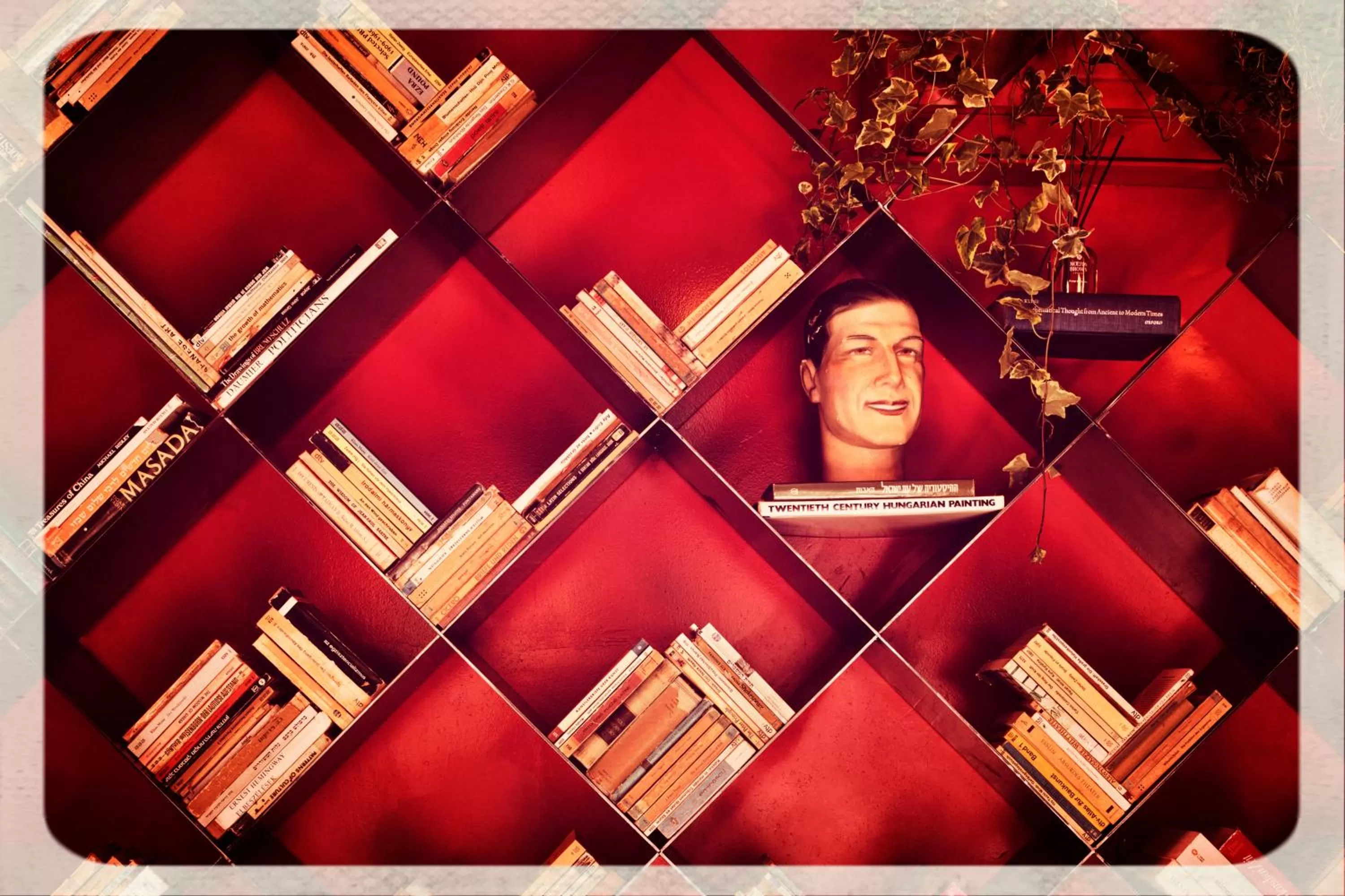 Library in Dave Gordon, a member of Brown Hotels