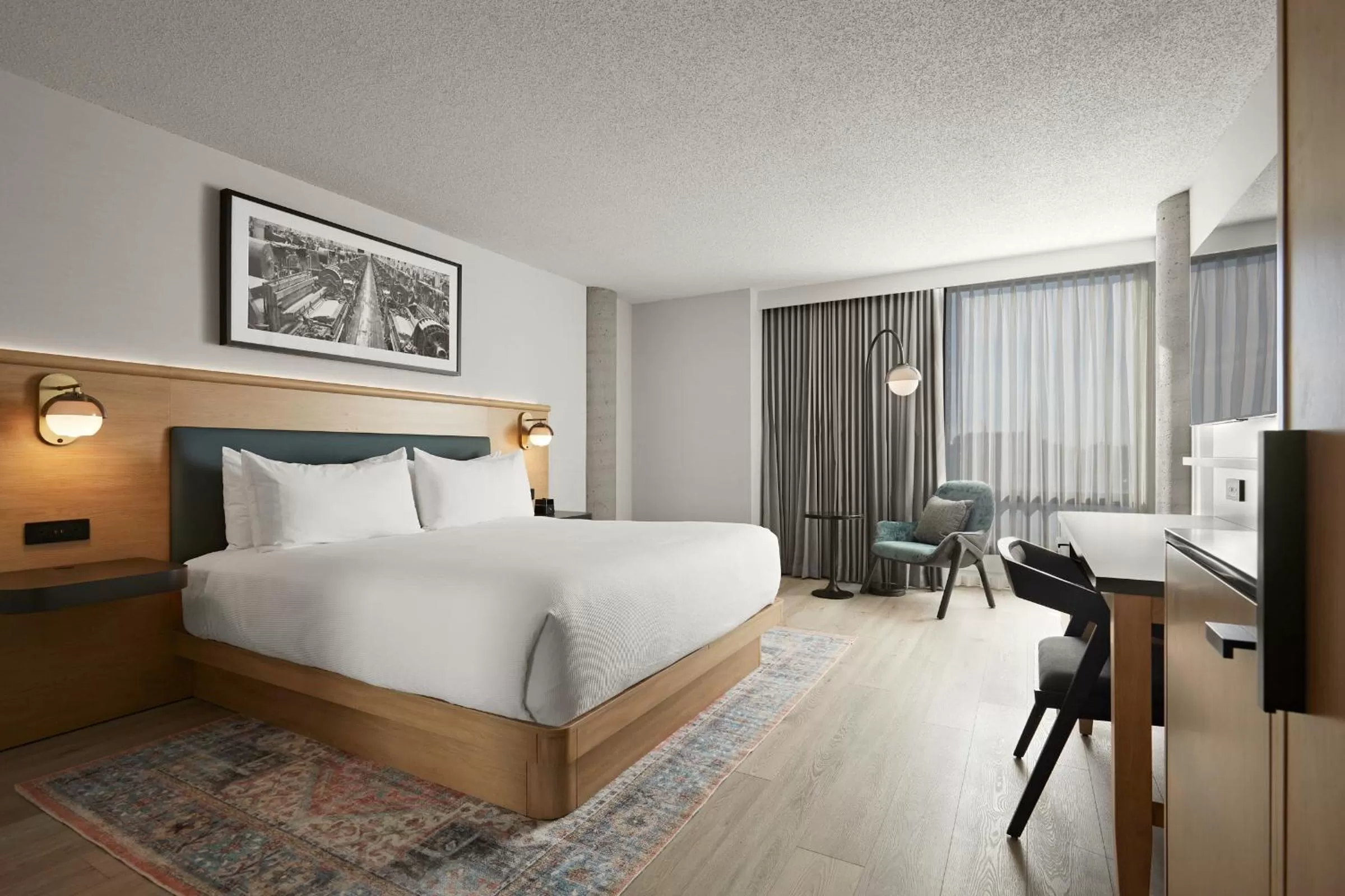 Bed in Hôtel MOCO Valleyfield