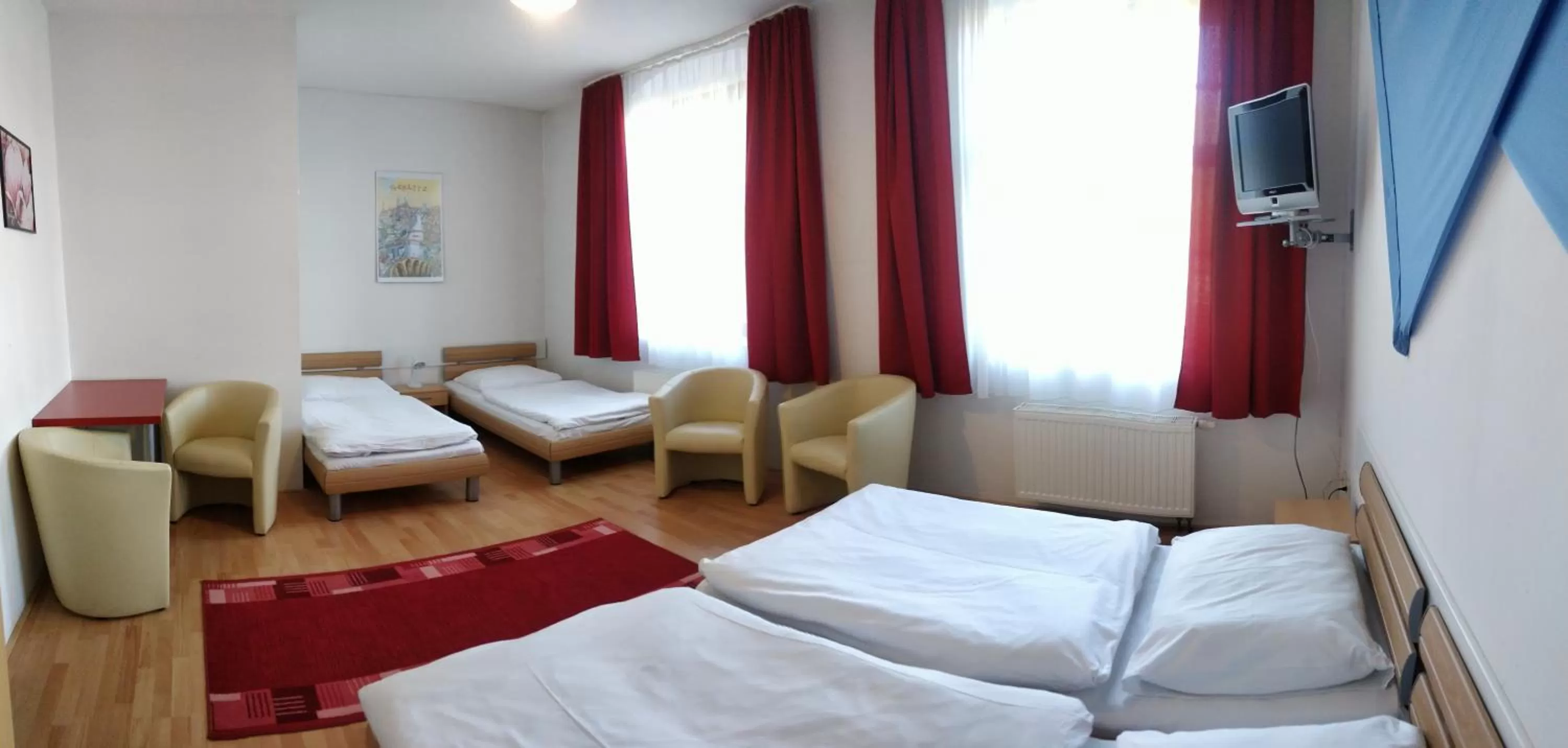 TV and multimedia, Bed in Picobello Pension