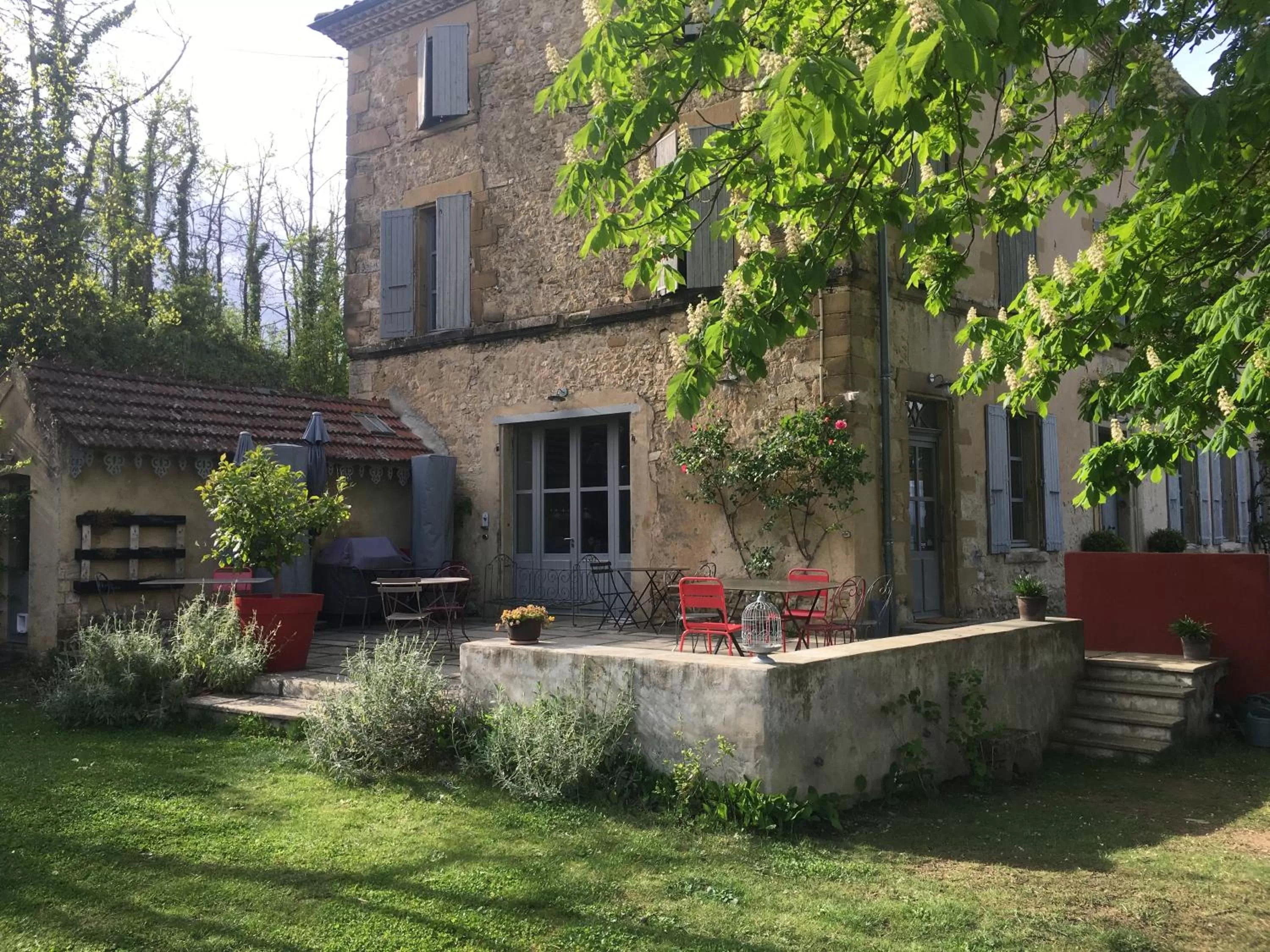 Patio, Property Building in La Grande Maison