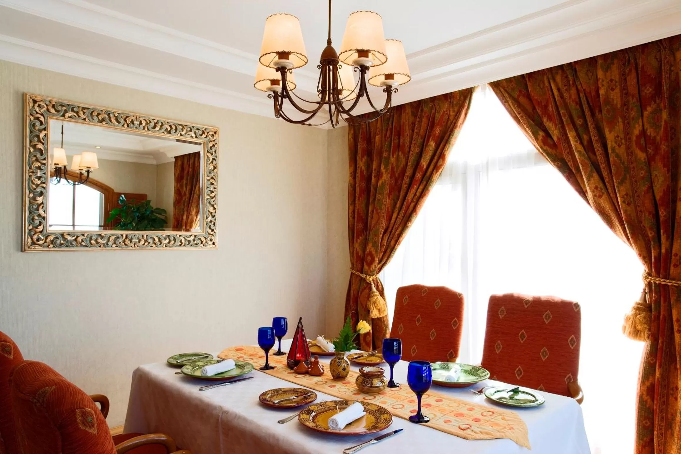 Decorative detail in M Grand Hotel Doha