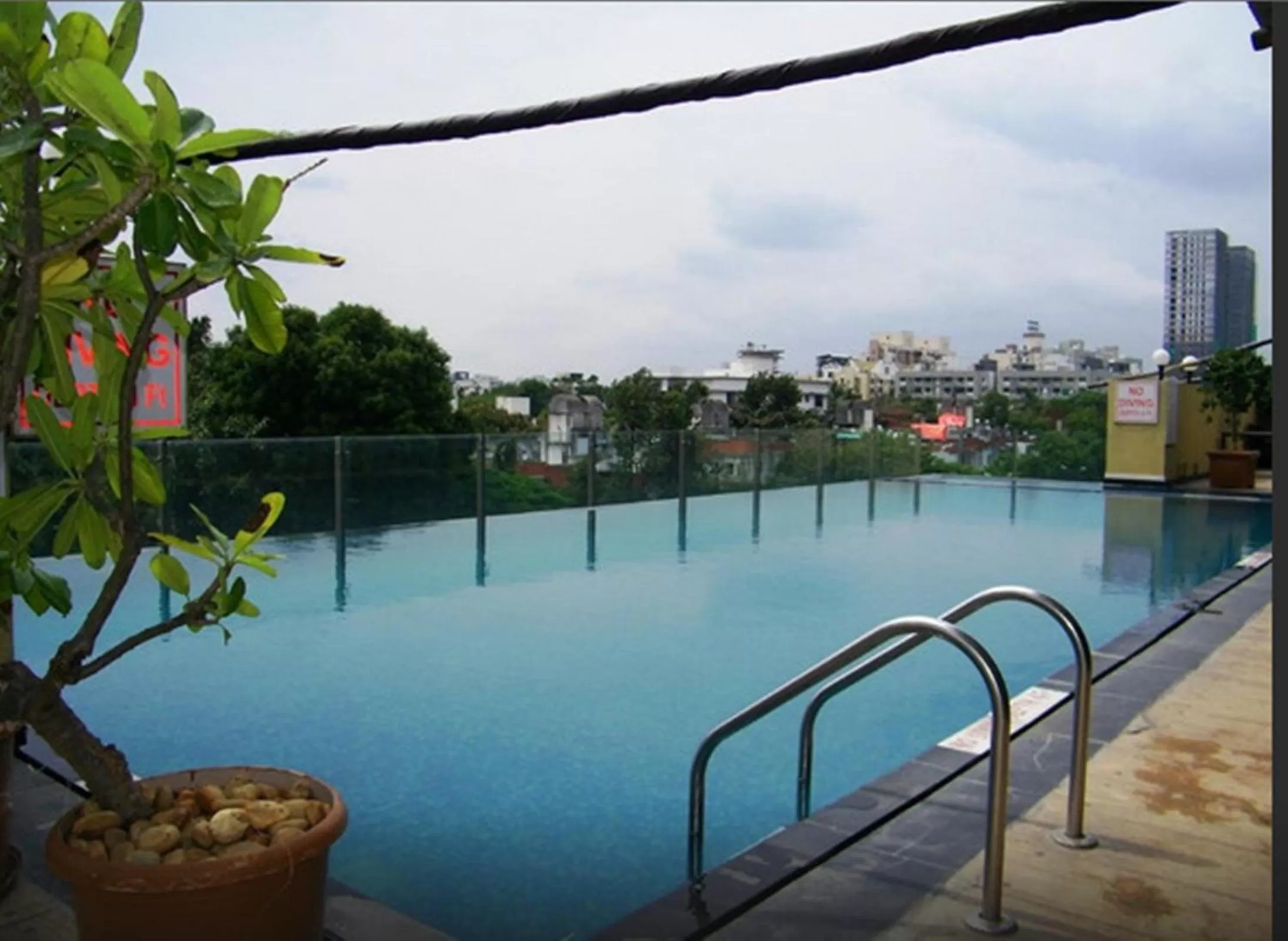 Swimming pool in Royal Orchid Central, Pune