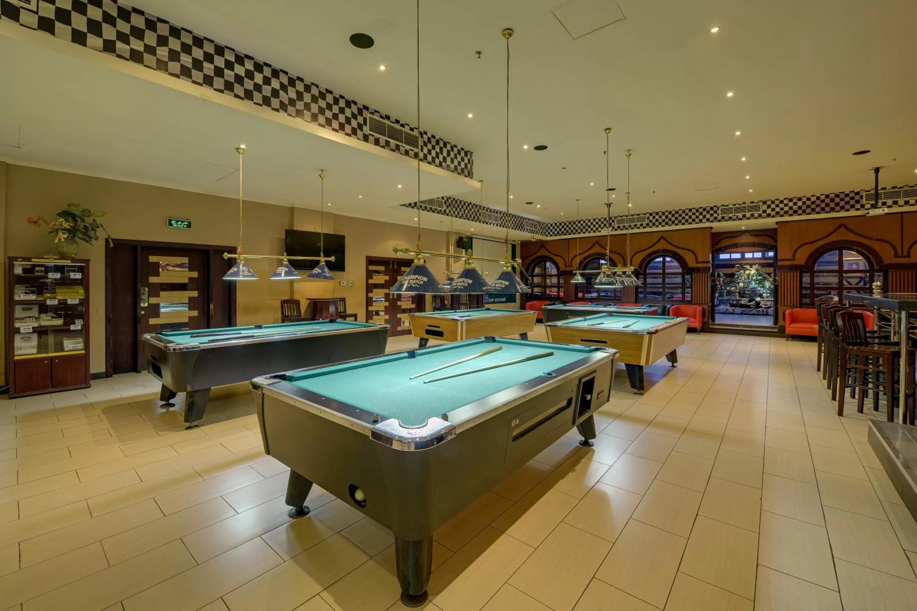 Billiard in La Rosa Hotel, Juffair