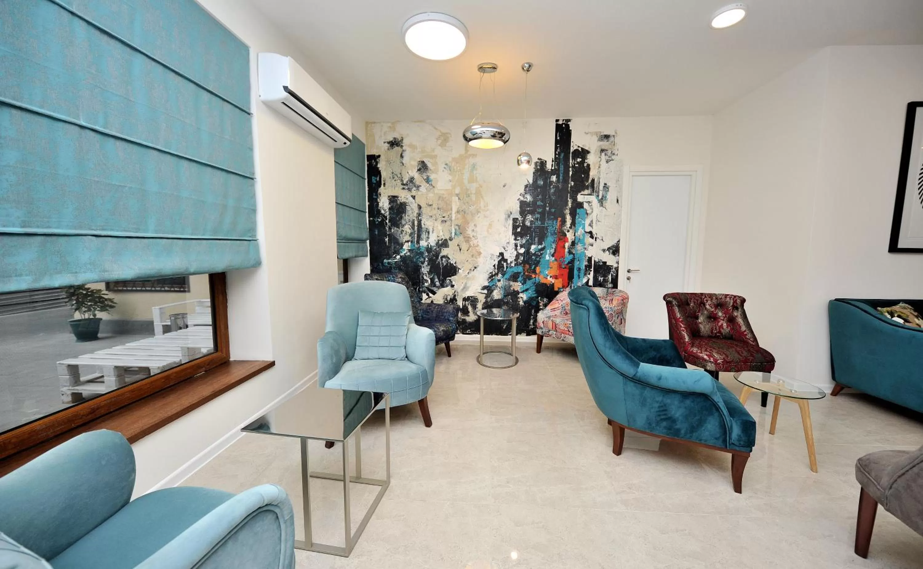 Lobby or reception in Boho Tiflis Hotel