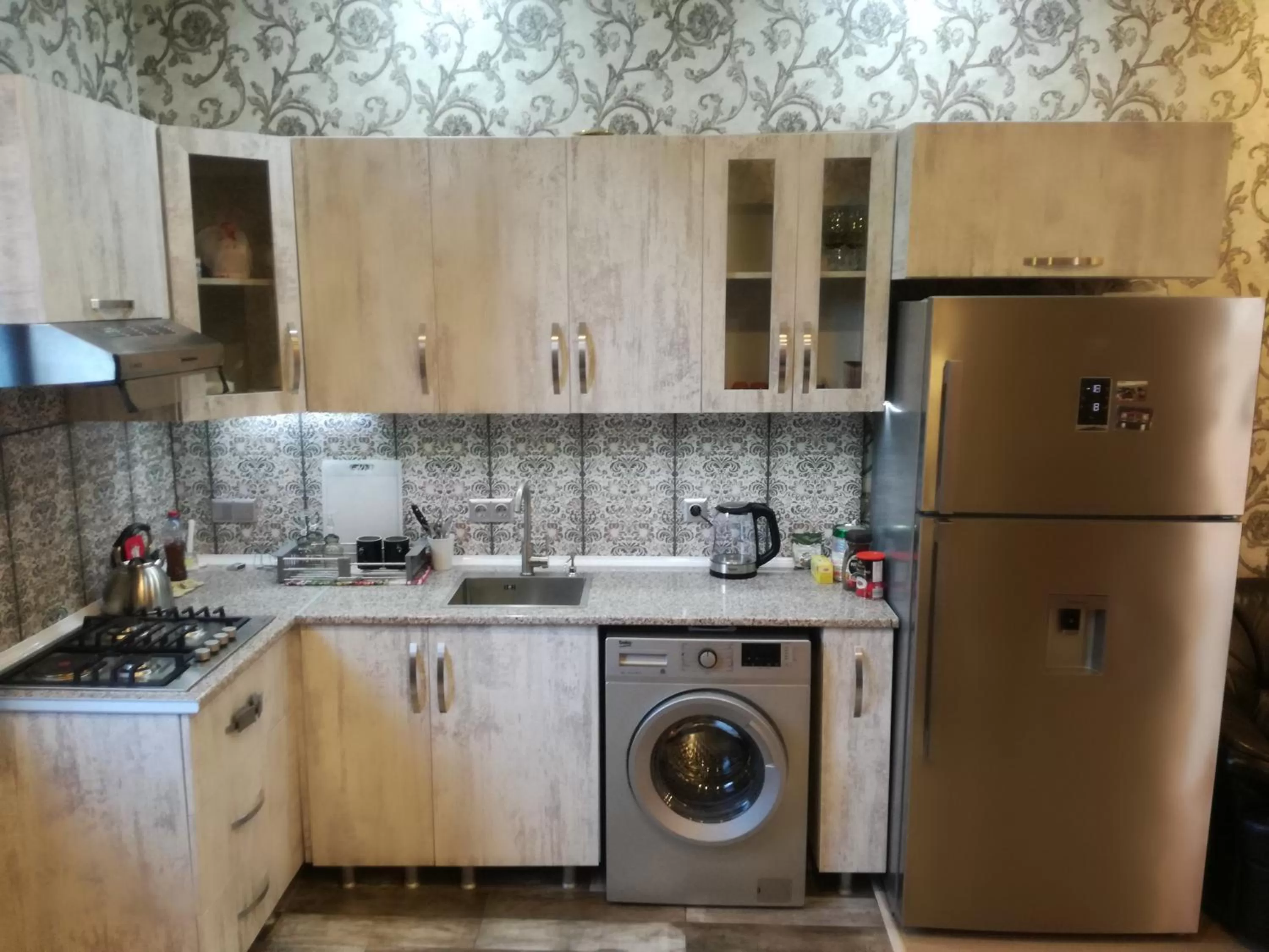 Communal kitchen, Kitchen/Kitchenette in Guest House Kakheti