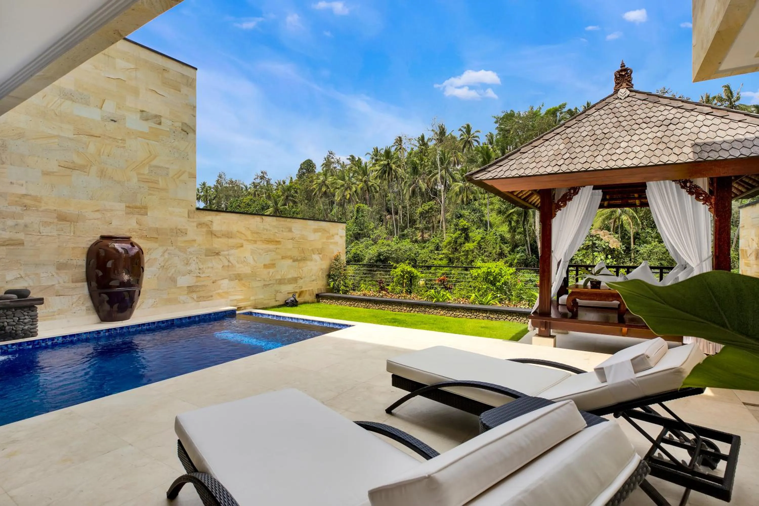 Swimming pool in Viceroy Bali