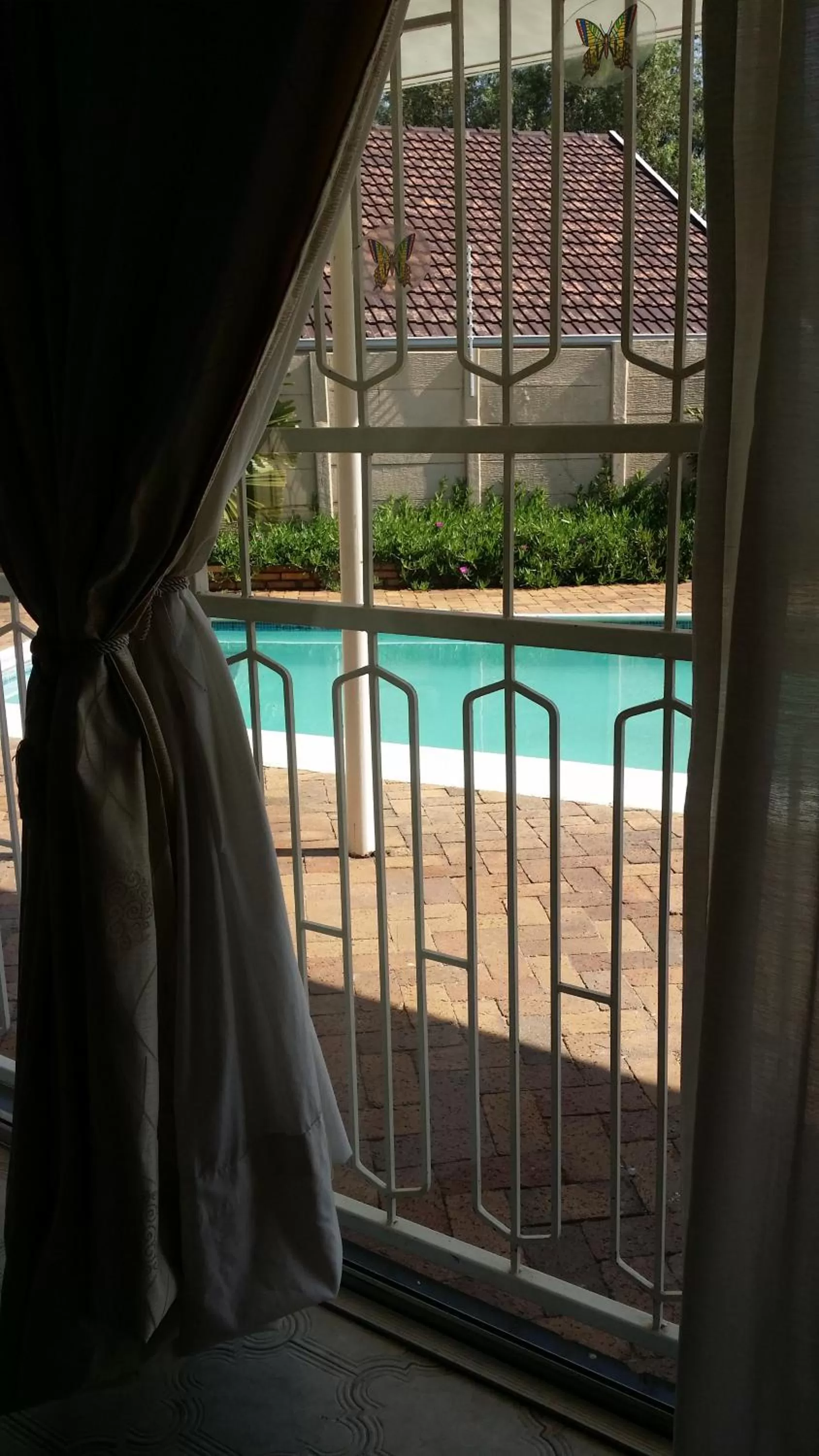 Pool View in Moye Guest House