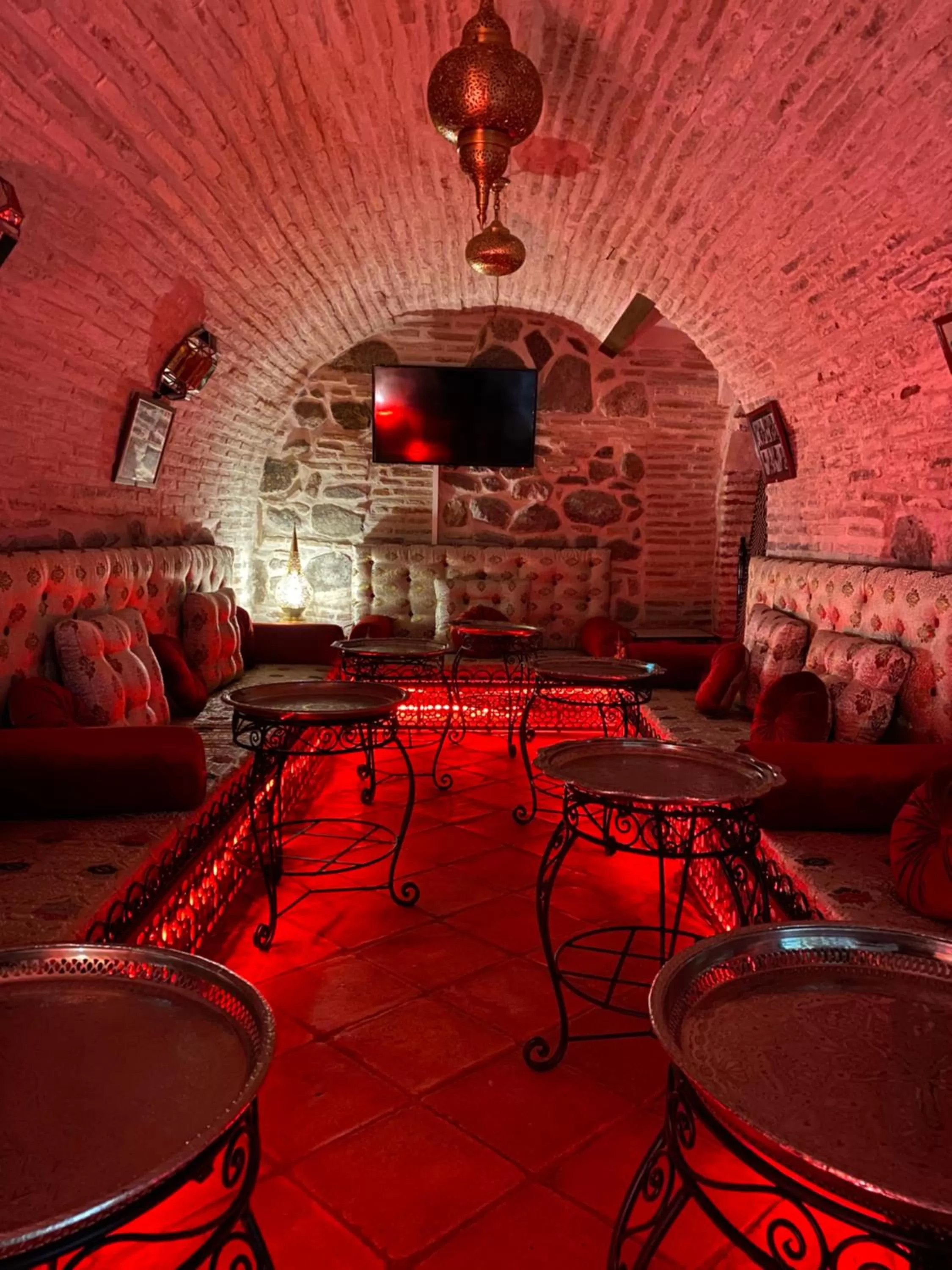 Communal lounge/ TV room in Entre Dos Aguas Hotel Boutique